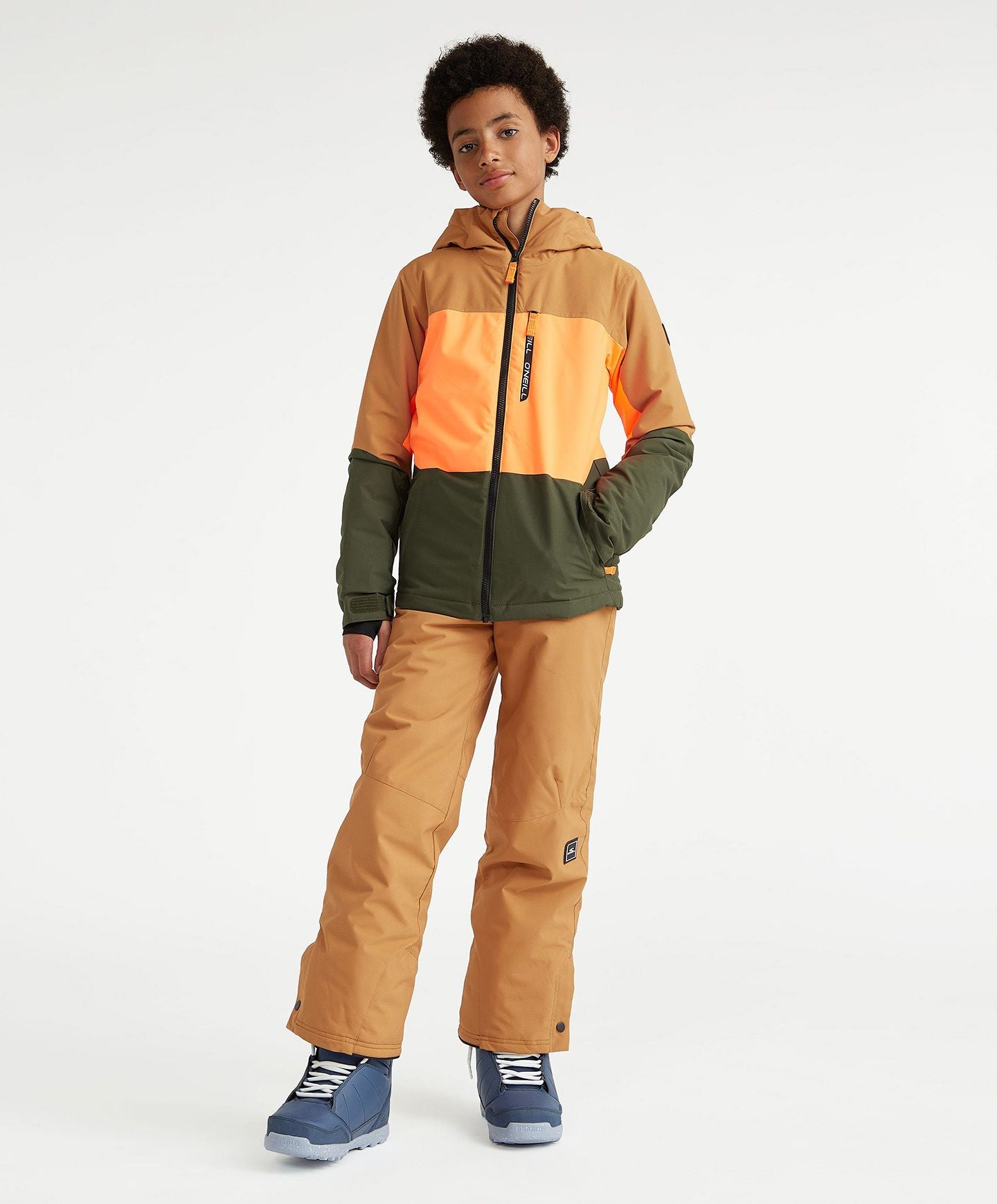 Boy's Hammer Snow Pants - Rich Caramel