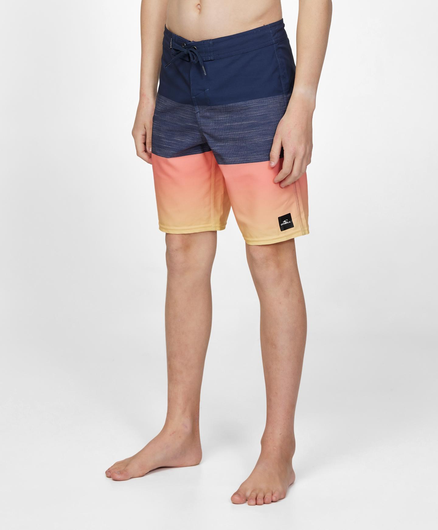 Boy's HyperFreak Heat Block 17" Boardshorts - Navy