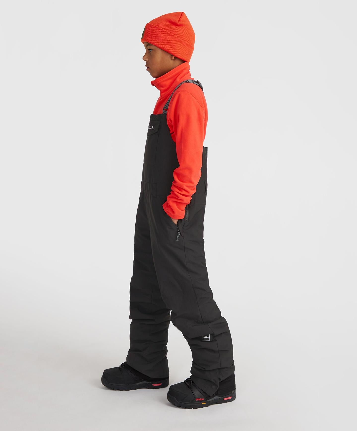 Boy's O'Riginals Bib Snow Pants - Black Out