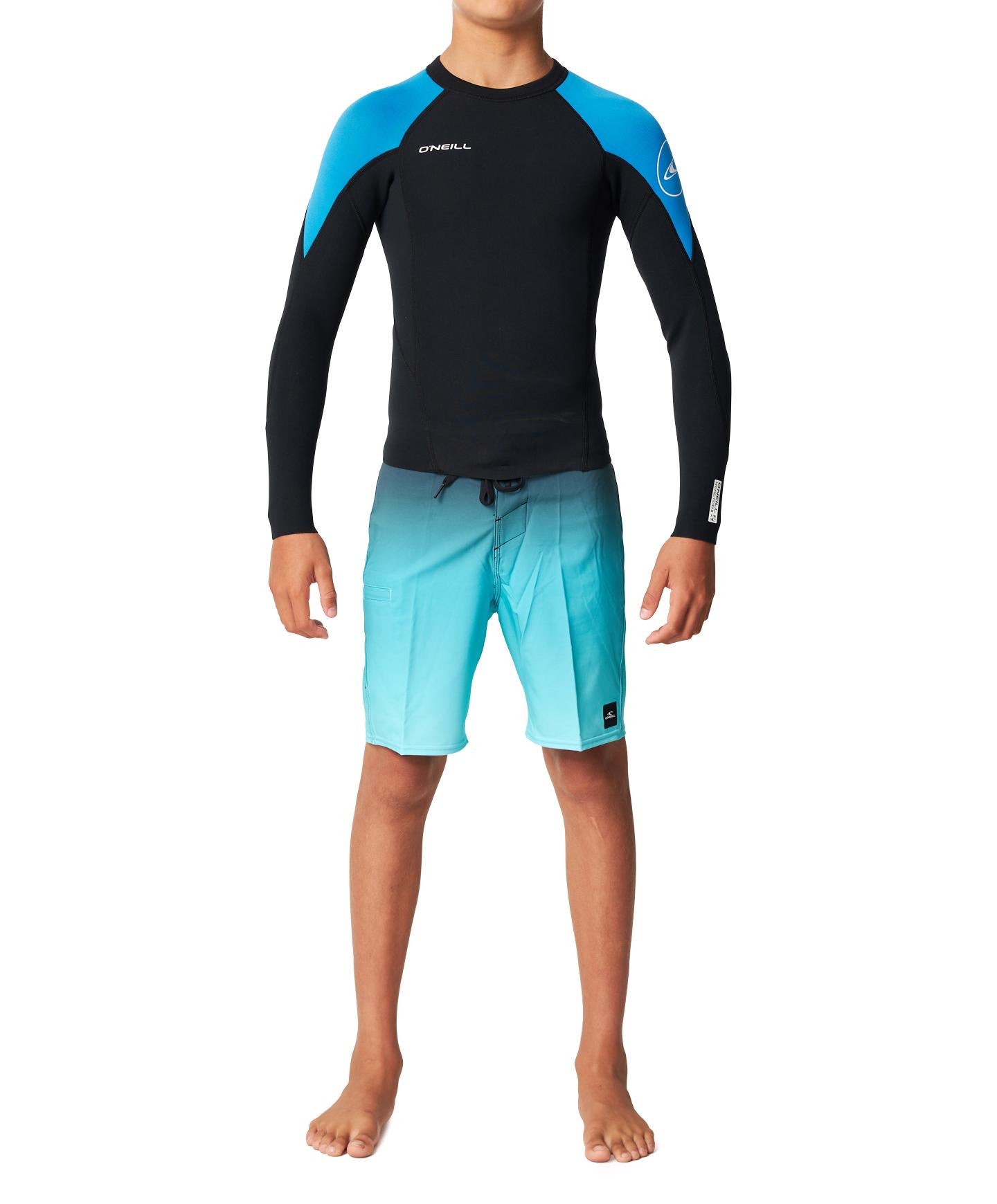 Boy's Reactor 1.5mm LS Wetsuit Jacket - Ocean