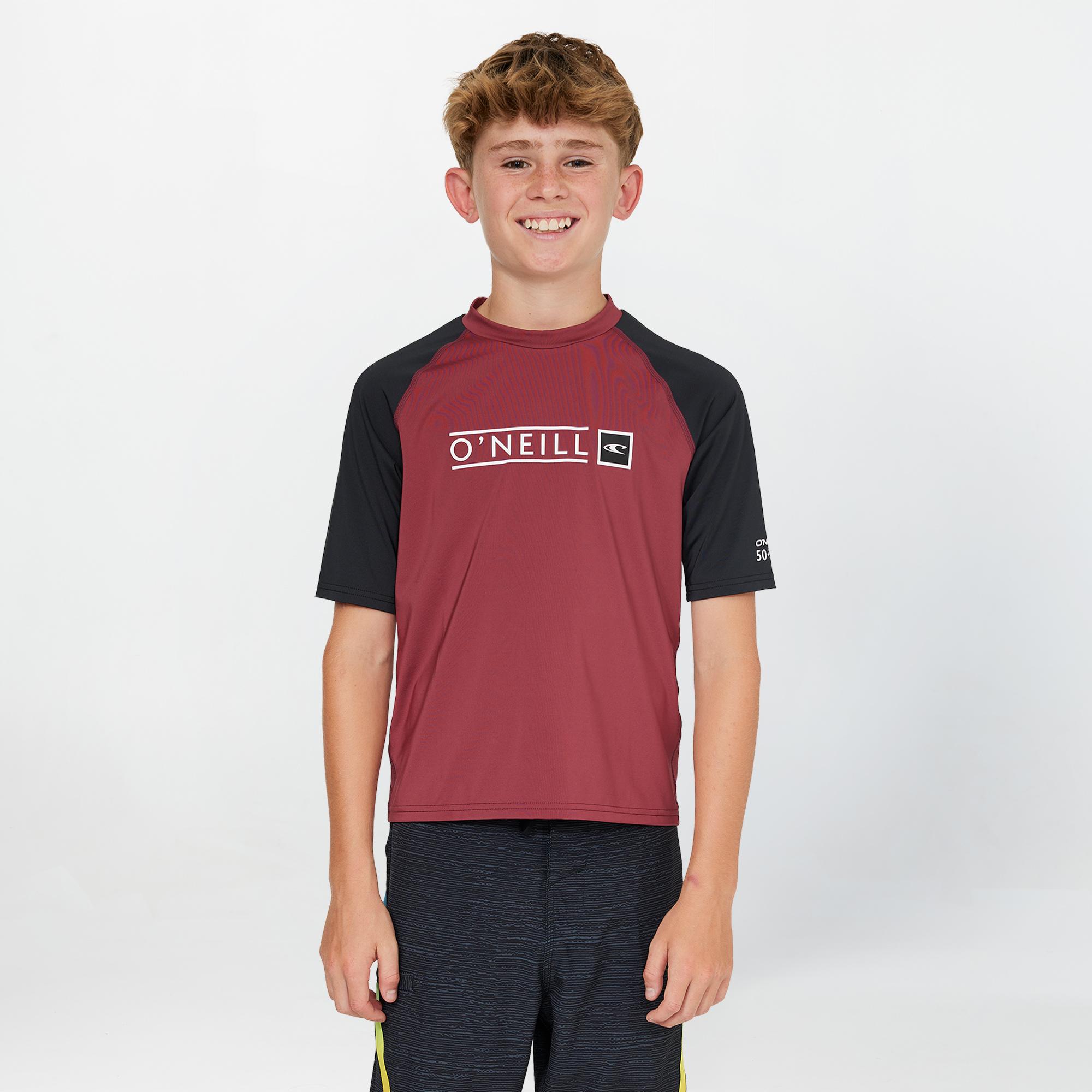Buy Boy's Reactor Short Sleeve Rash Vest Online | O'Neill