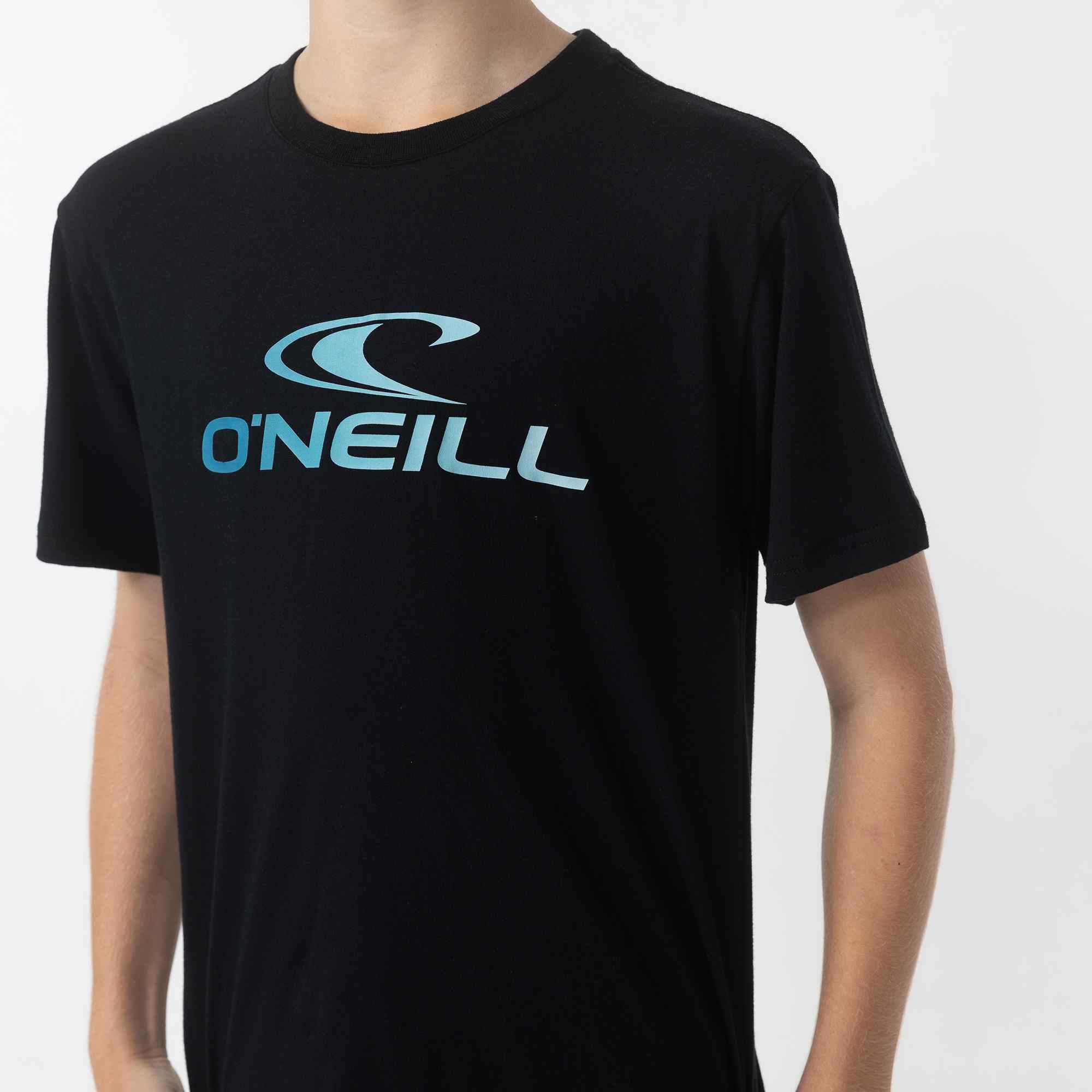 Boy's Stacked T-Shirt - Black