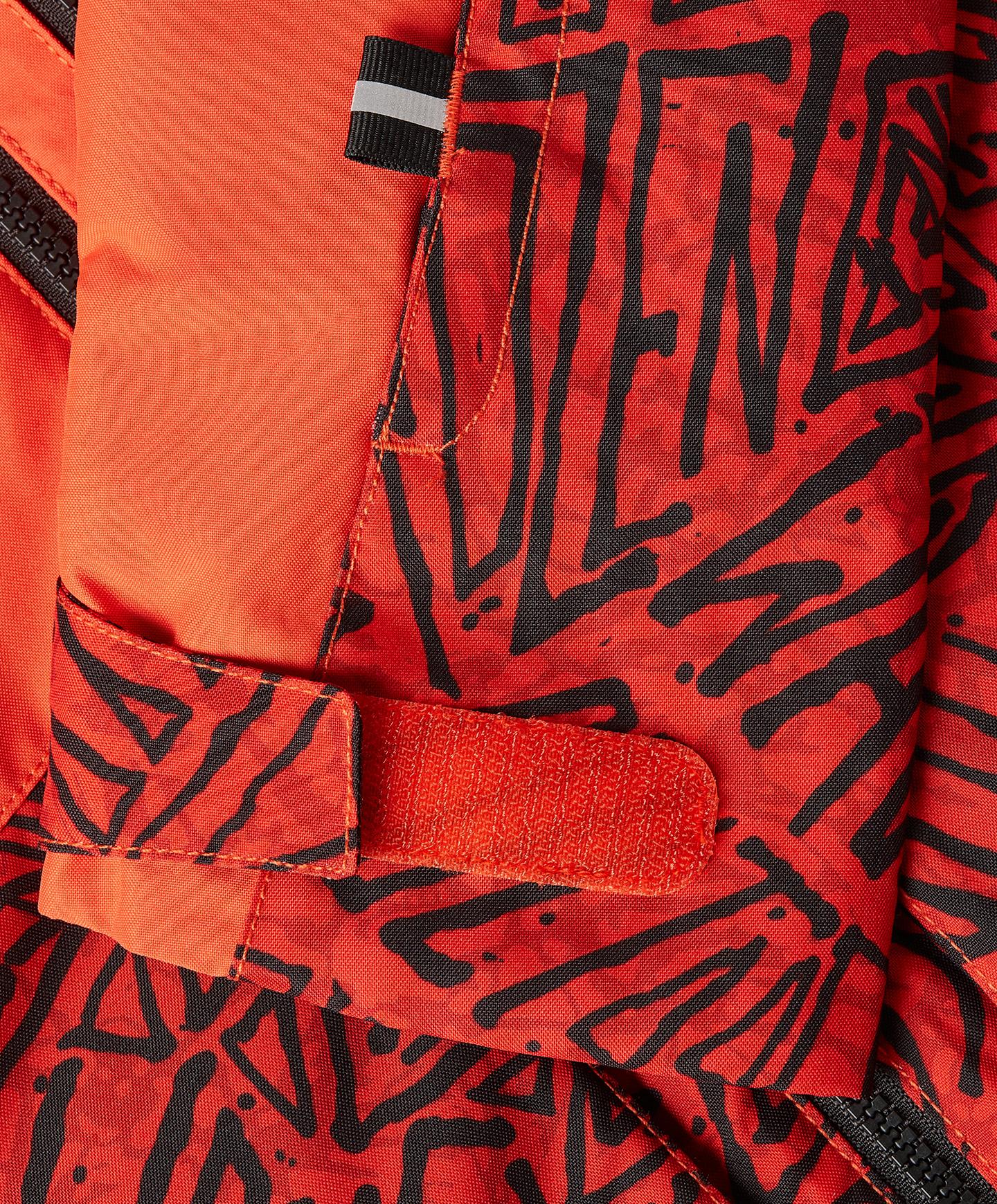 Boy's Texture Snow Jacket - Red Sketcheritage