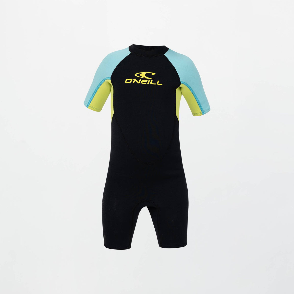 Boy's Toddler Reactor 2mm Short Sleeve Spring Suit - Lime