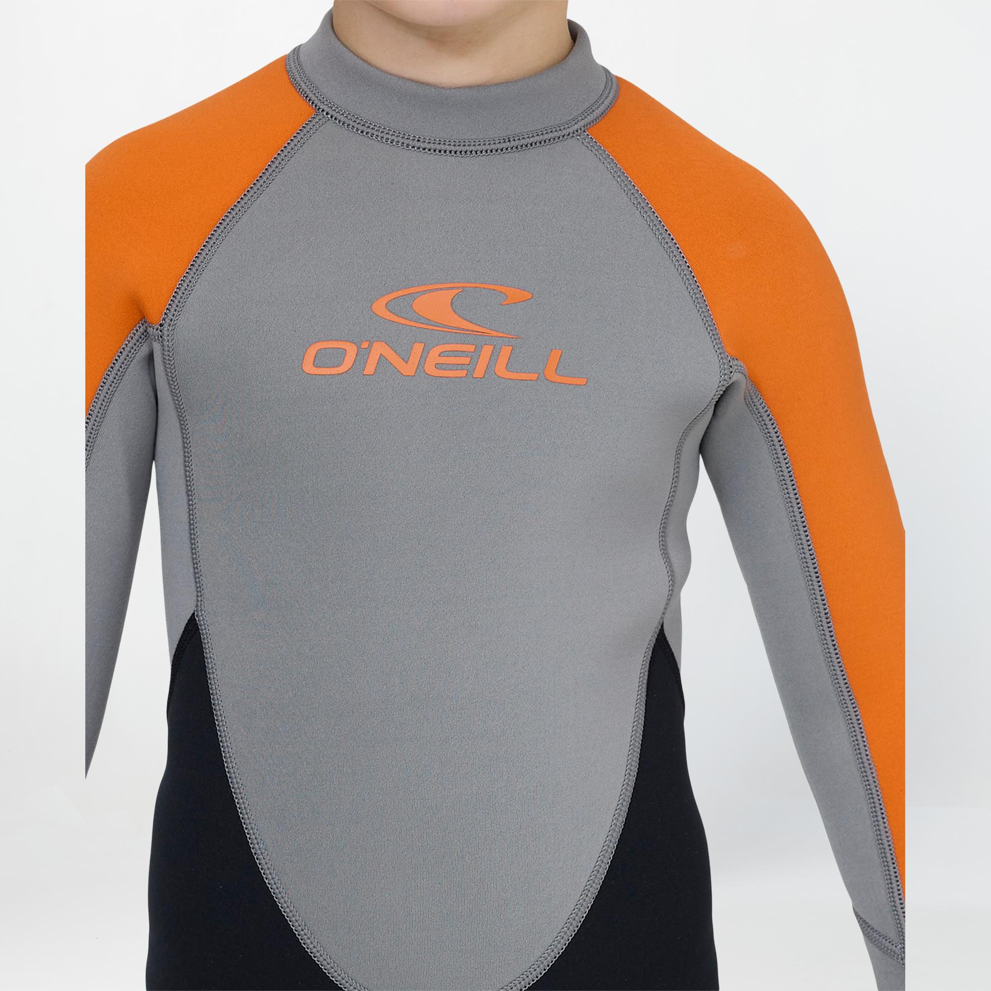 Boy's Toddler Reactor 2mm Steamer Back Zip - Orange