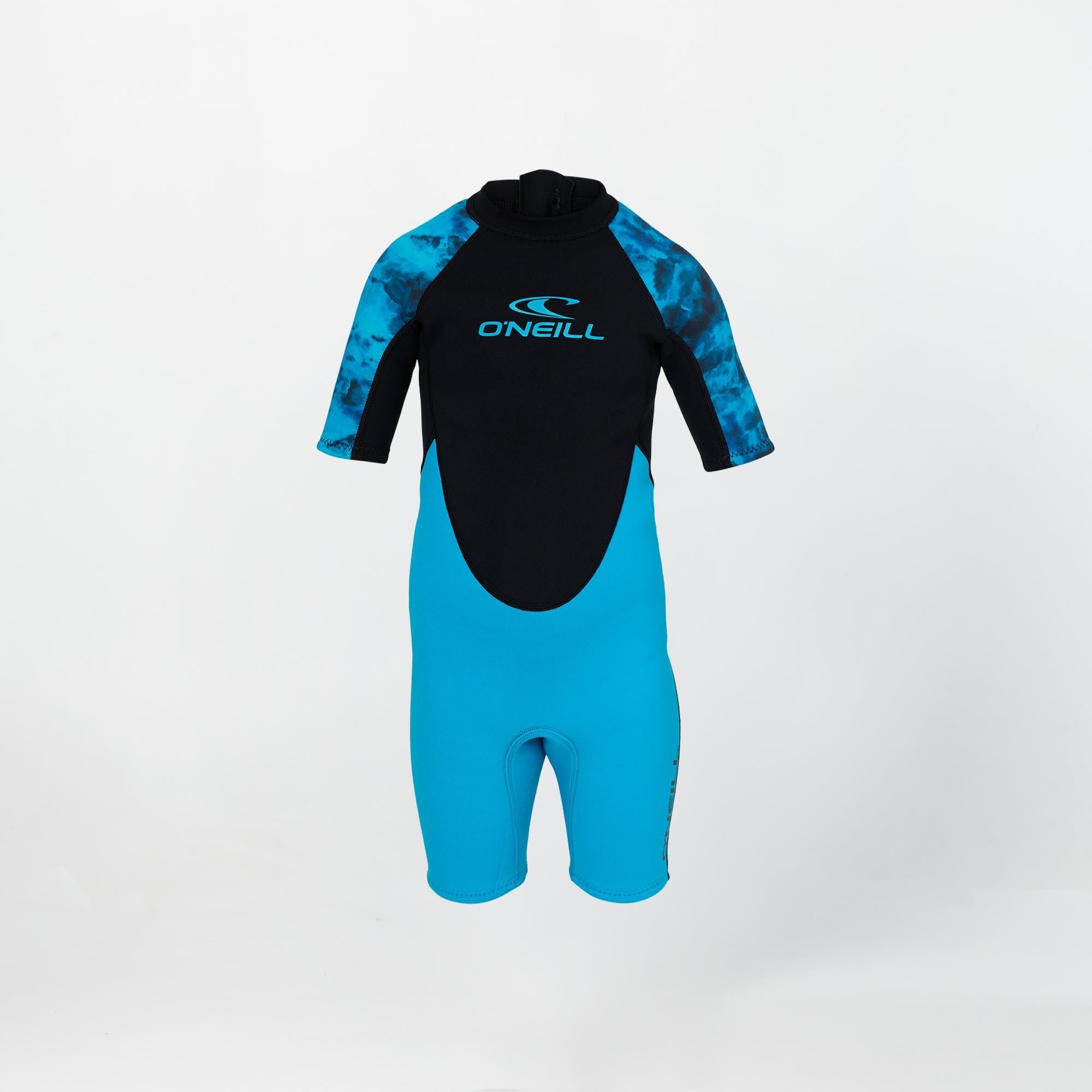 Boy's Toddler Reactor 2mm Print Spring Suit - Tie Dye Blue