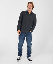 Breakwater Solid Flannel - Black