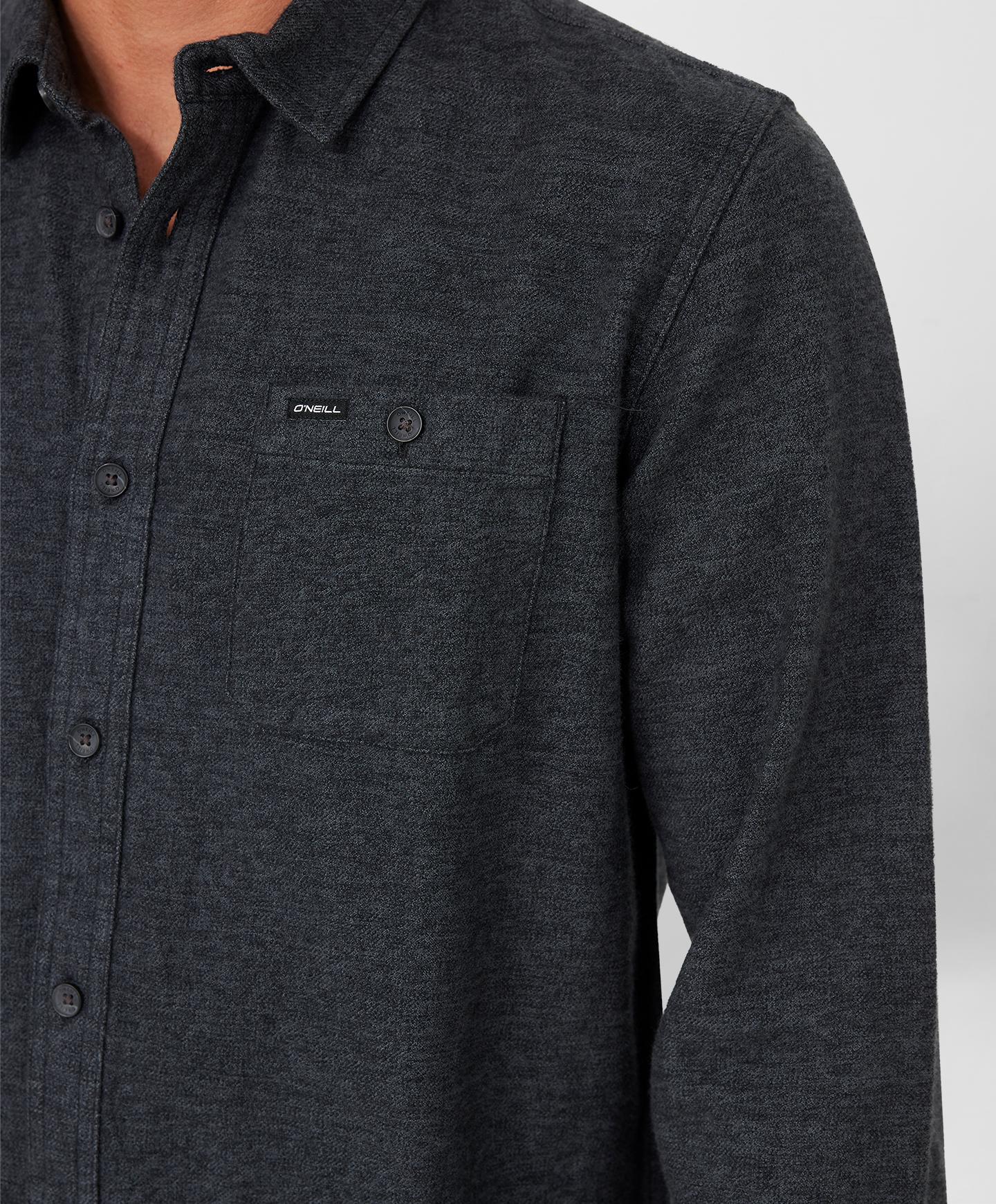 Breakwater Solid Flannel - Black