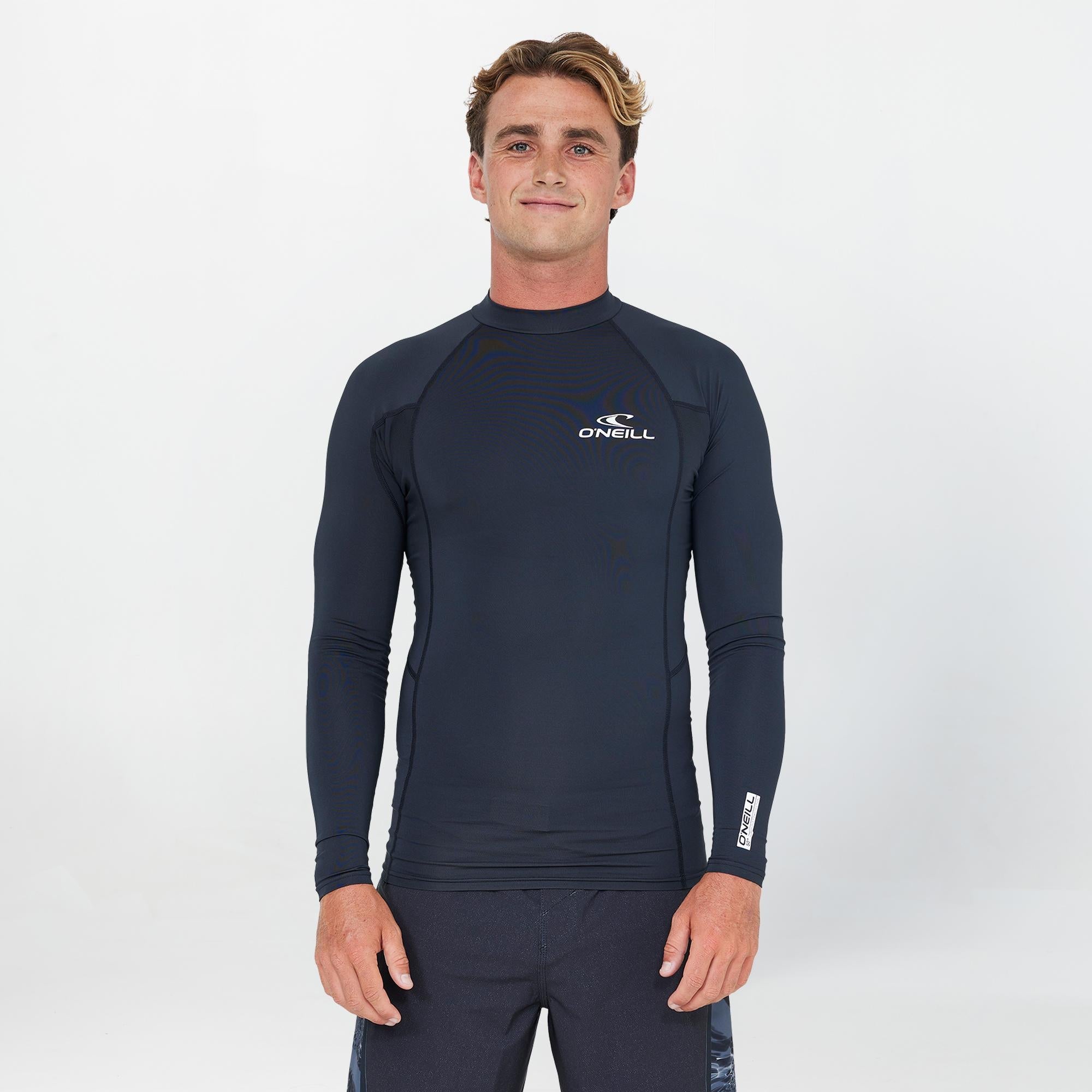 Clean & Mean Long Sleeve Rash Vest - Black