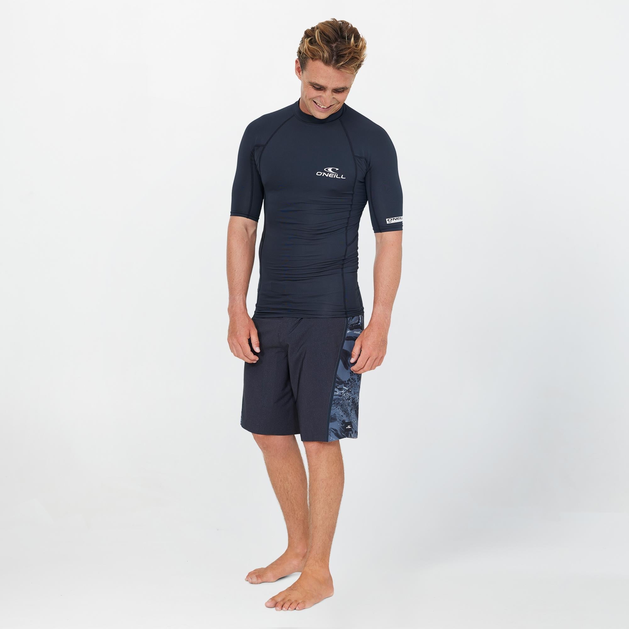 Clean & Mean SS Rash Guard - Black