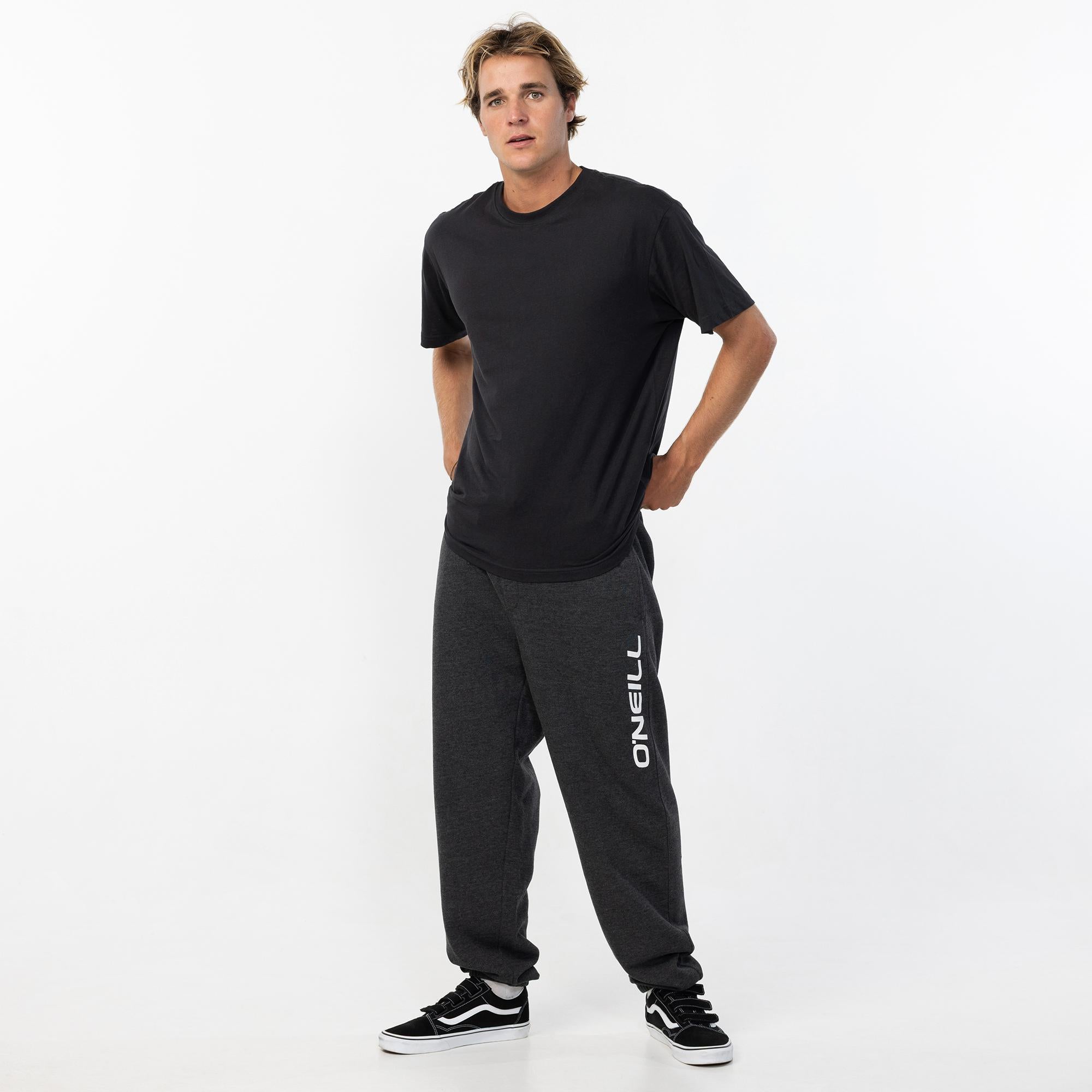Clean & Mean Trackpant - Black Heather