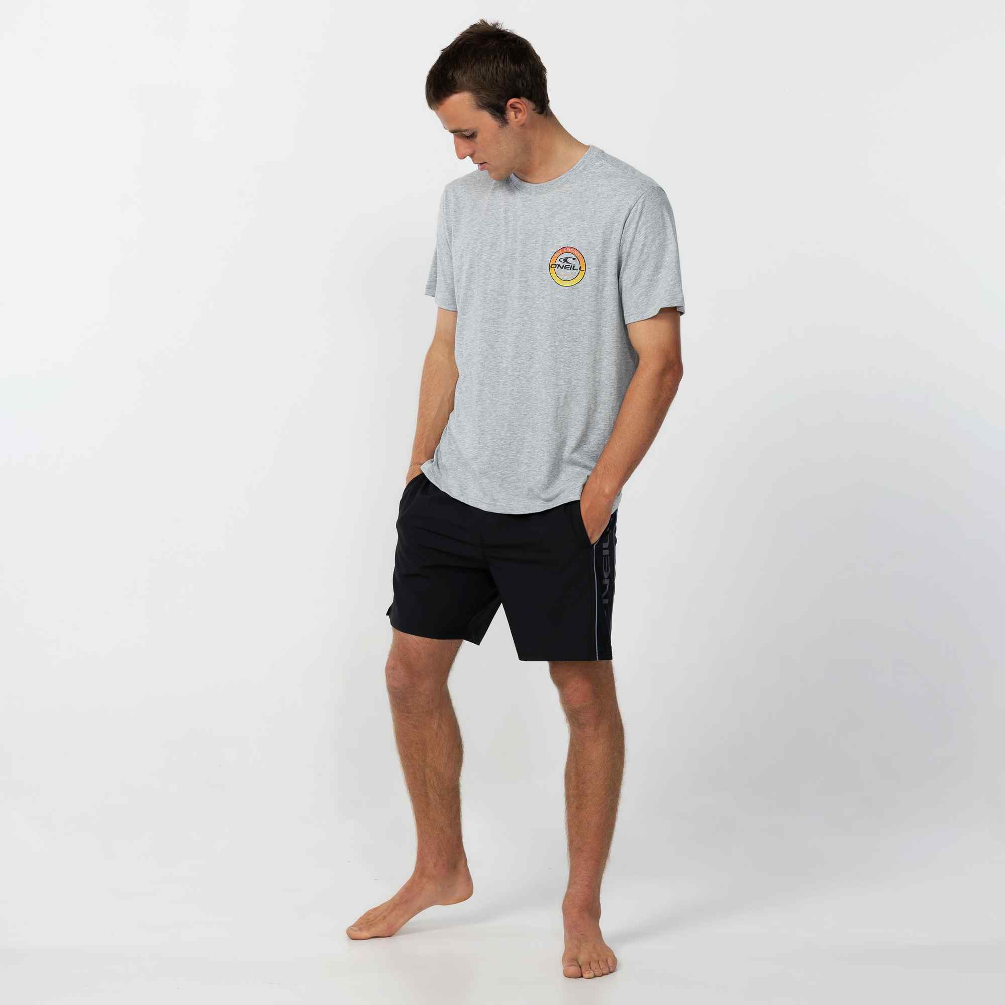 Coin Flip T-Shirt - Grey Marle