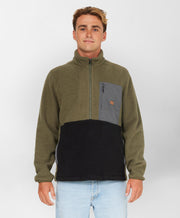 Colton High Pile Superfleece - Army