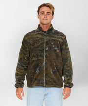 Commander High Pile Superfleece Zip - Deep Green