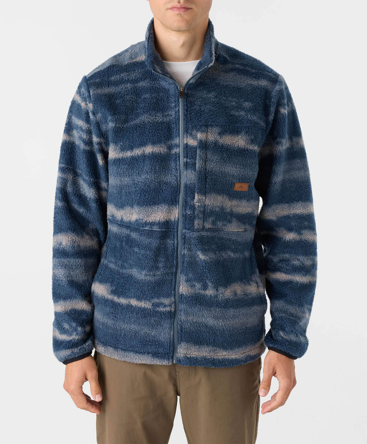 Commander High Pile Superfleece Zip - Midnight Navy