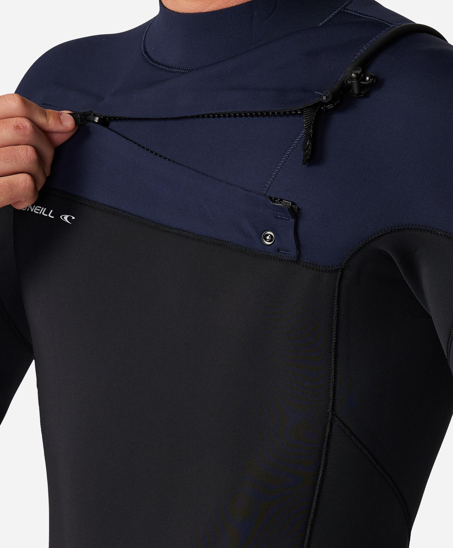 Defender 3/2mm Steamer Chest Zip Wetsuit - Abyss