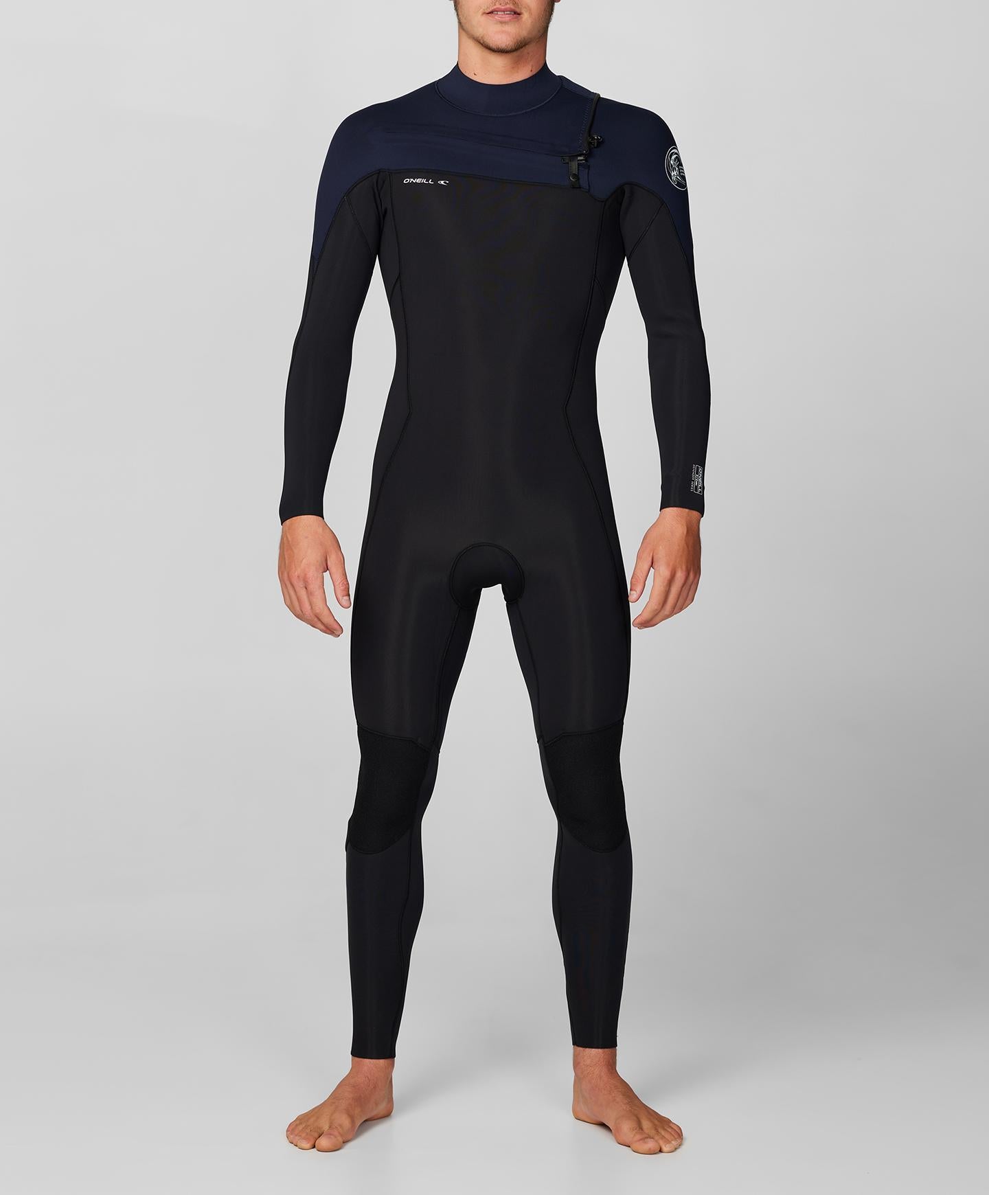 Defender 3/2mm Steamer Chest Zip Wetsuit - Abyss