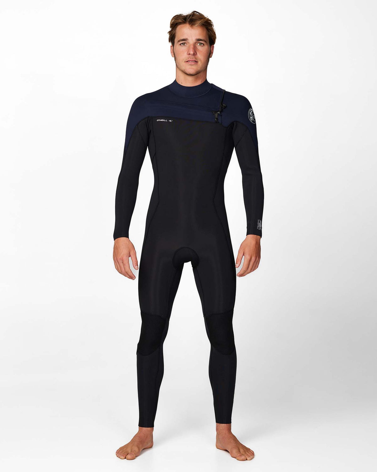 Defender 3/2mm Steamer Chest Zip Wetsuit - Abyss