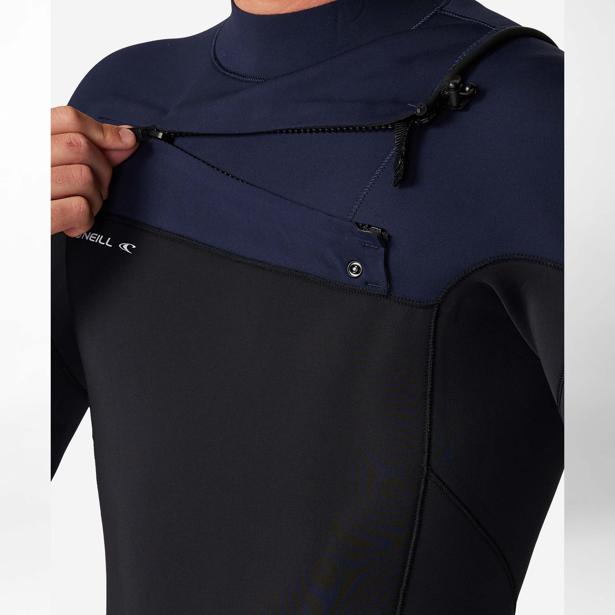 Defender 3/2mm Steamer Chest Zip Wetsuit - Abyss