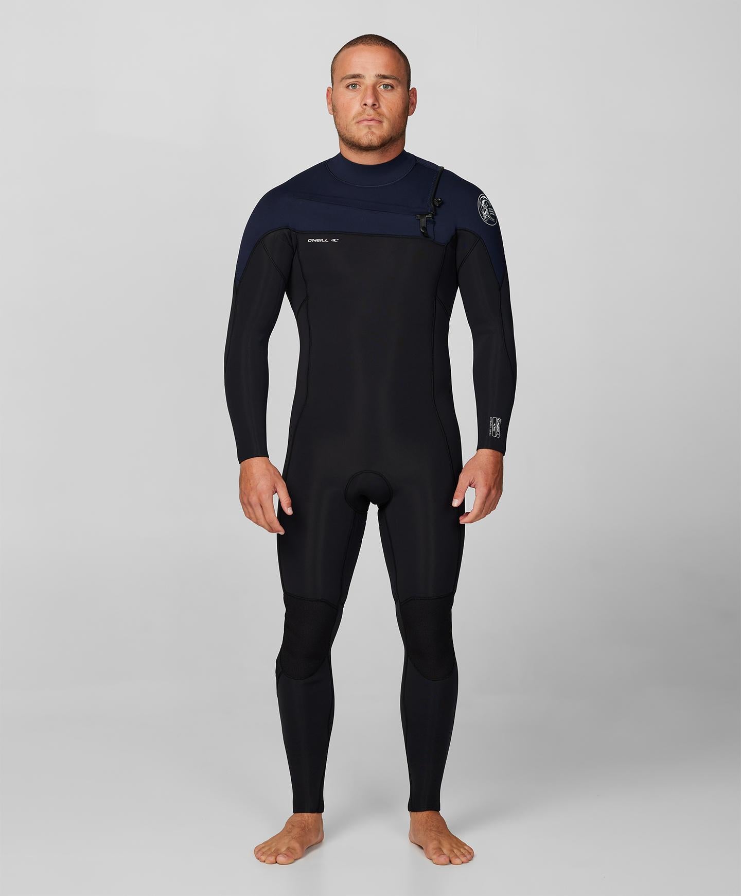 Defender 4/3mm Steamer Chest Zip Wetsuit - Abyss