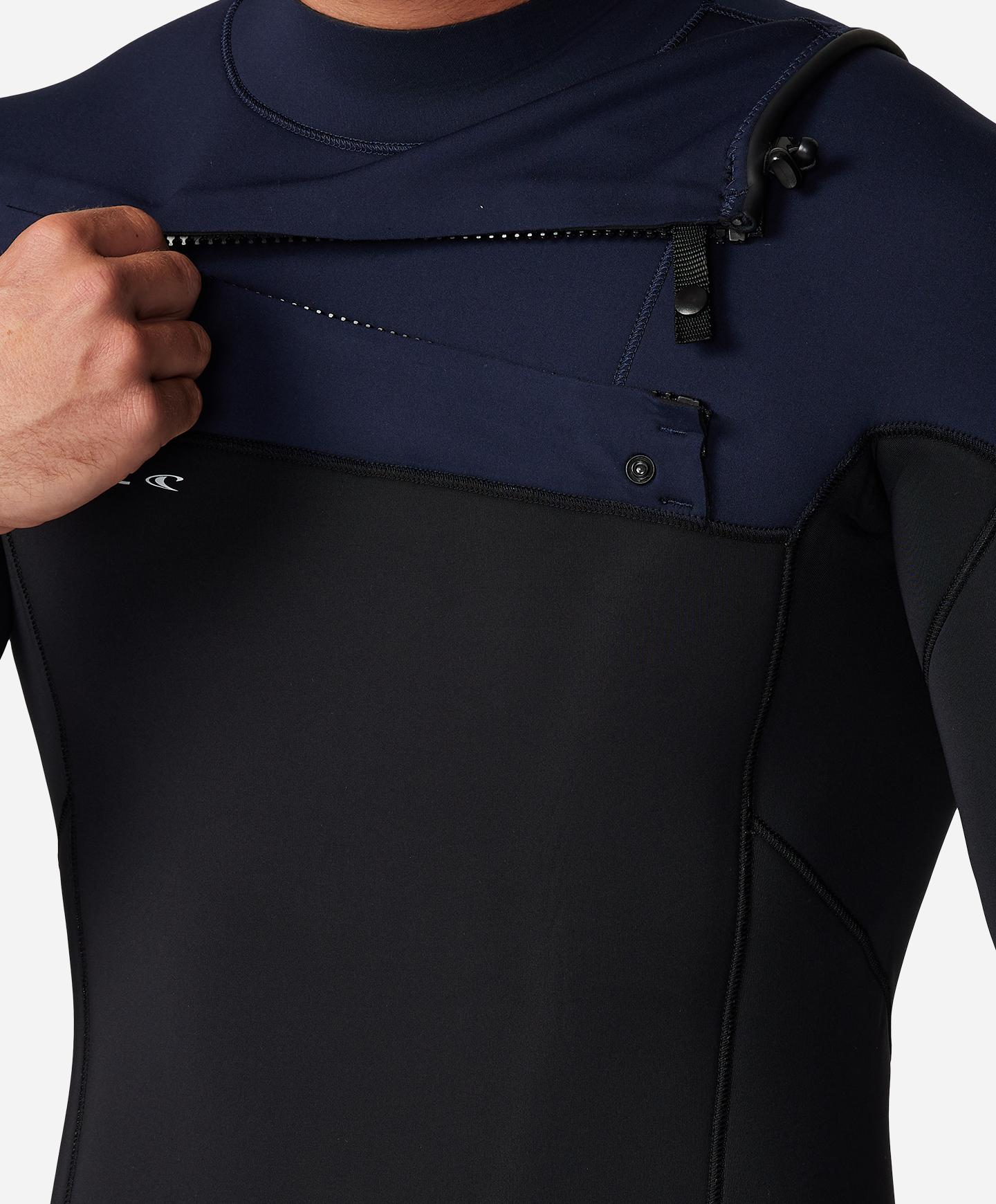 Defender 4/3mm Steamer Chest Zip Wetsuit - Abyss