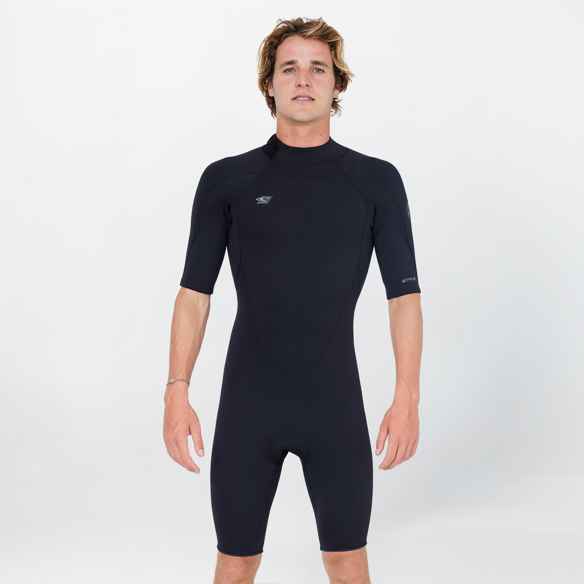 Men's Defender 2mm GBS Spring Suit Back Zip - Black