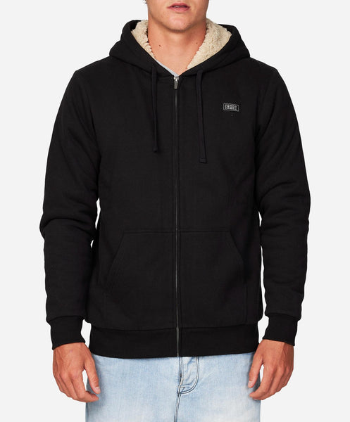 Buy Fifty Two Sherpa Zip Hoodie Black Online O'Neill
