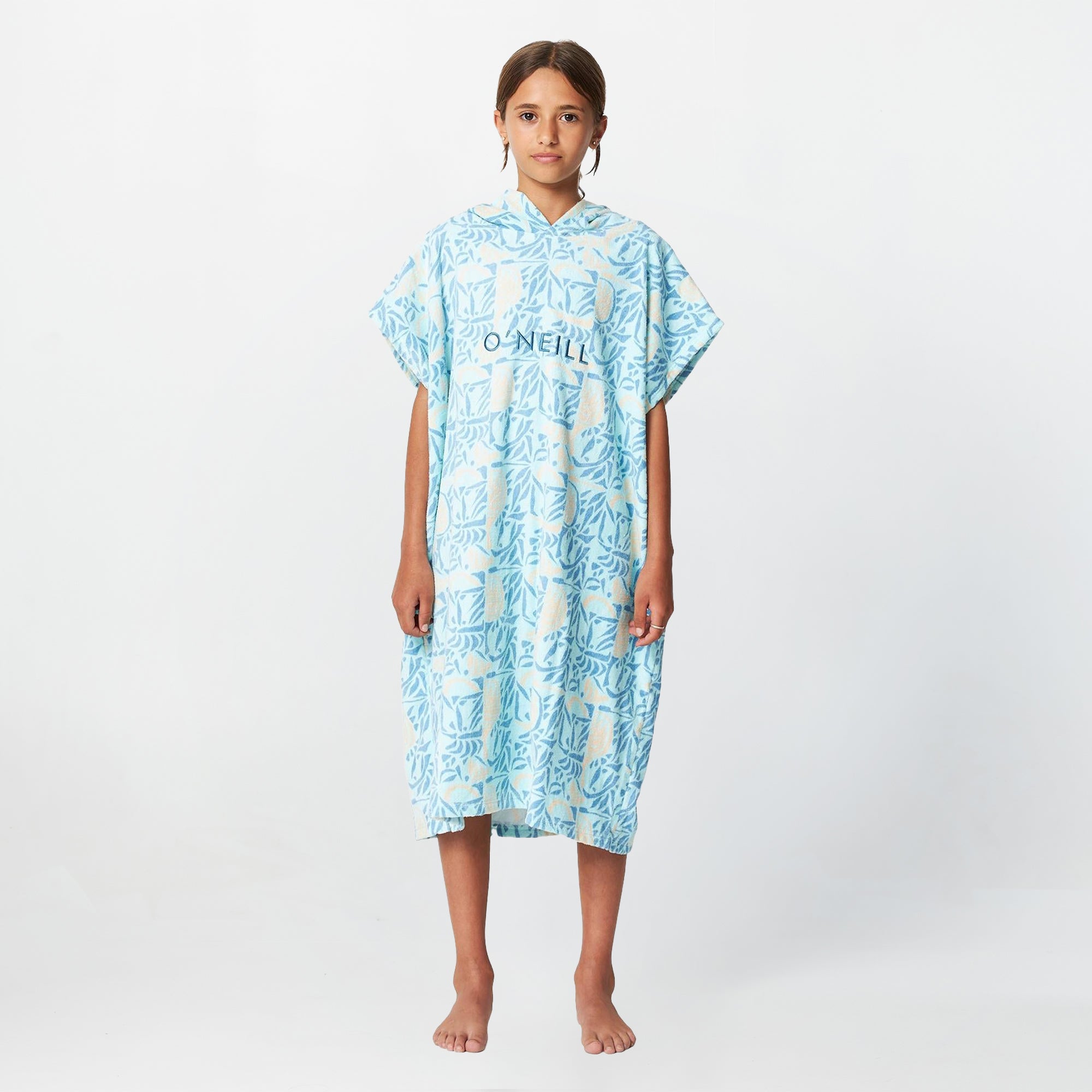 Girl's Bahia Change Towel - Check Mosaic
