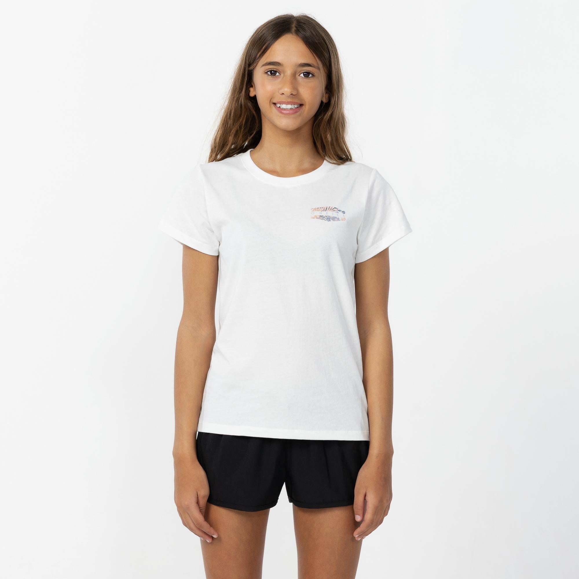 Girl's Botanicals T-Shirt - White