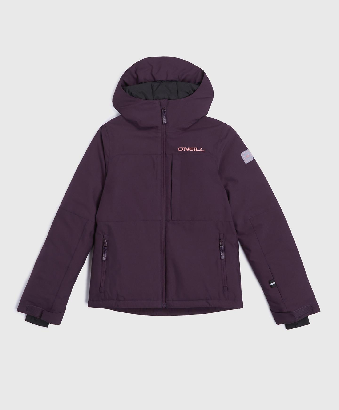 Girl's Lite Snow Jacket - Midnight Plum