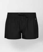 Girls Saltwater Solids Lane 2" Boardshorts - Black