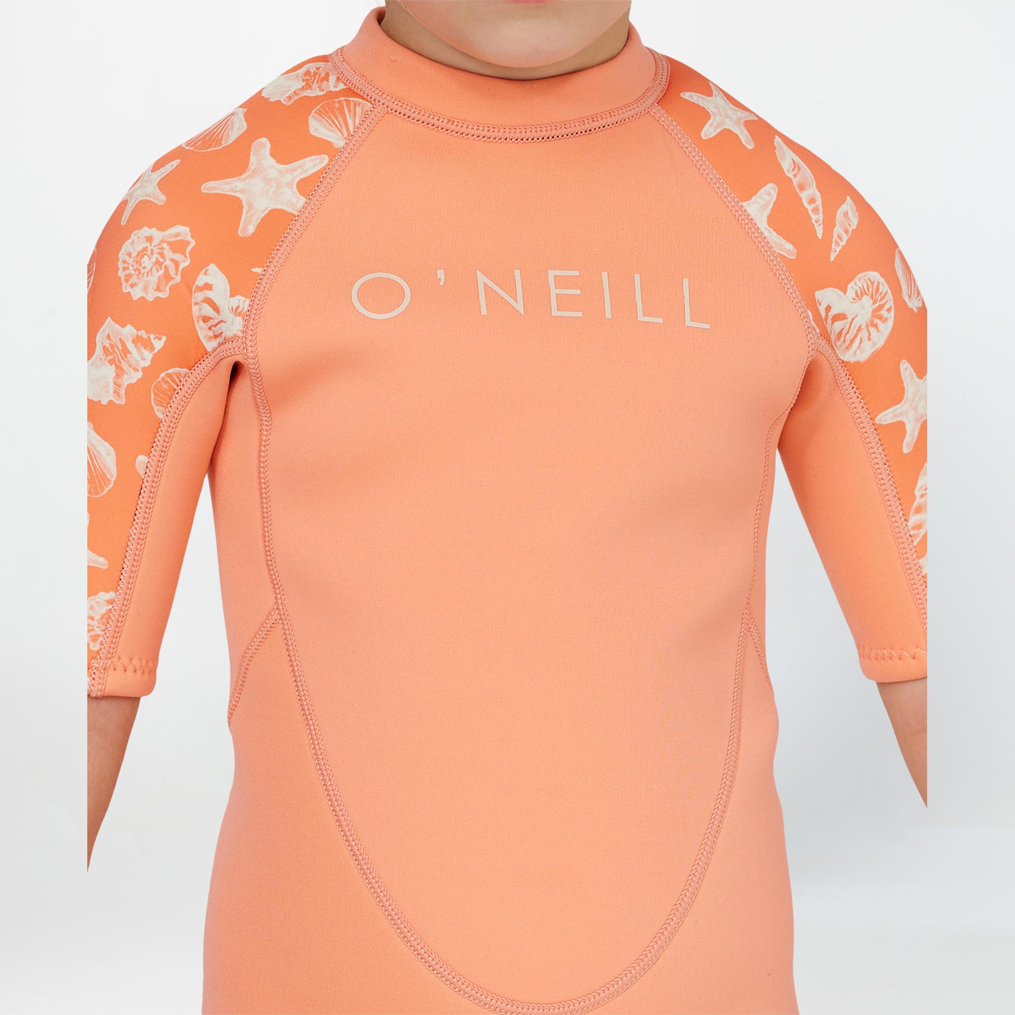 Girl's Toddler Reactor 2mm Print Spring Suit - Seashells