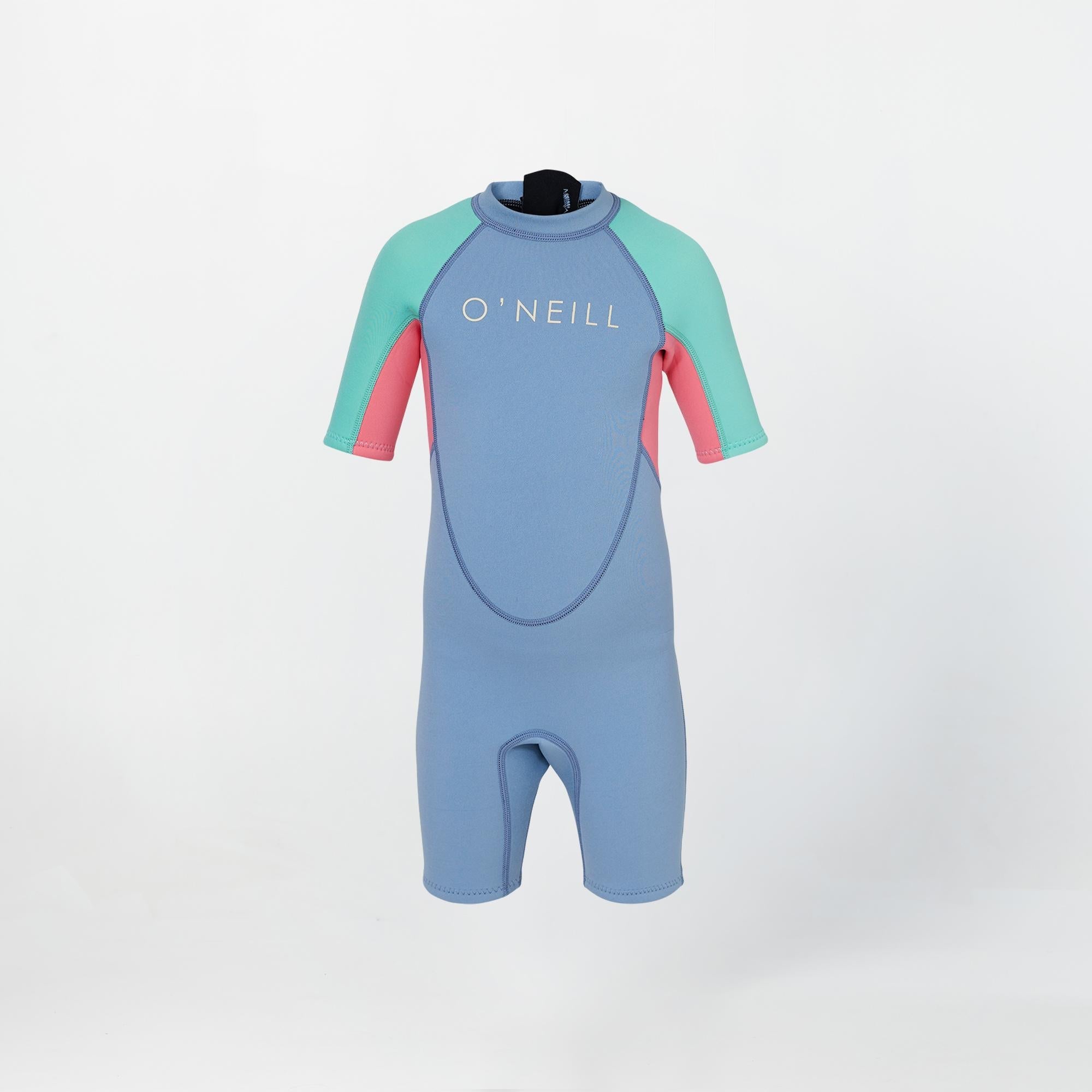 Girl's Toddler Reactor 2mm Spring Suit - Denim Blue