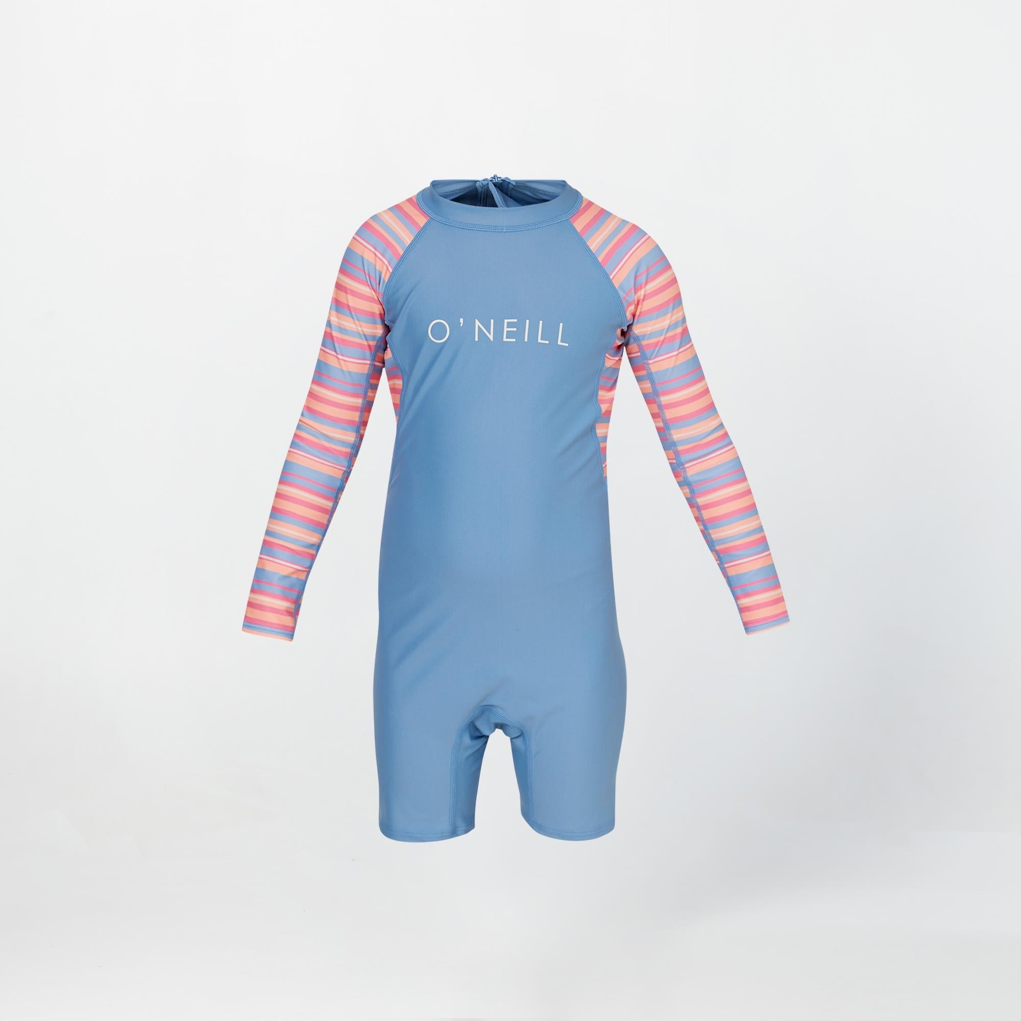 Girl's Toddler Long Sleeve Rash Vest Spring Suit - Lolly Stripe