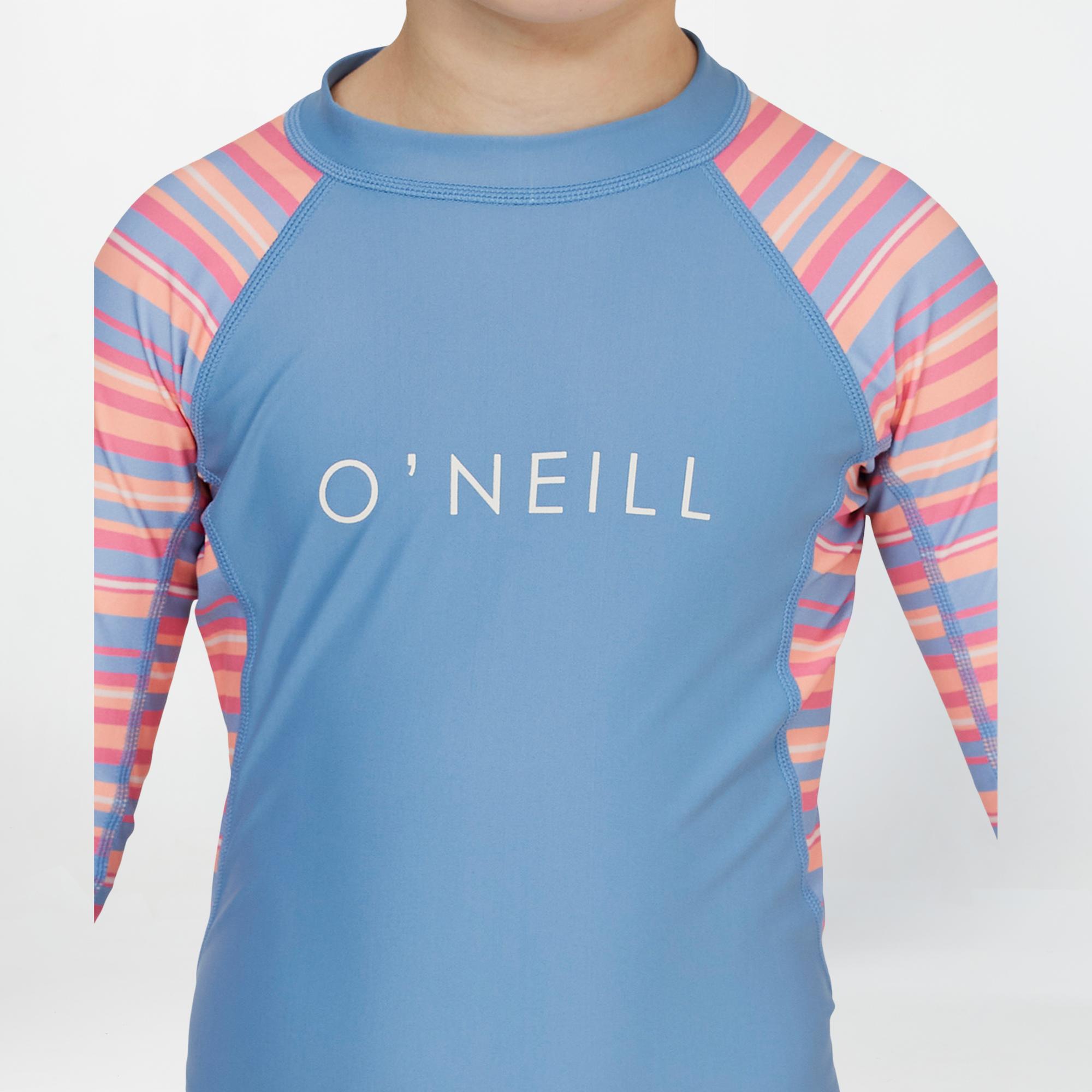 Girl's Toddler Long Sleeve Rash Vest Spring Suit - Lolly Stripe