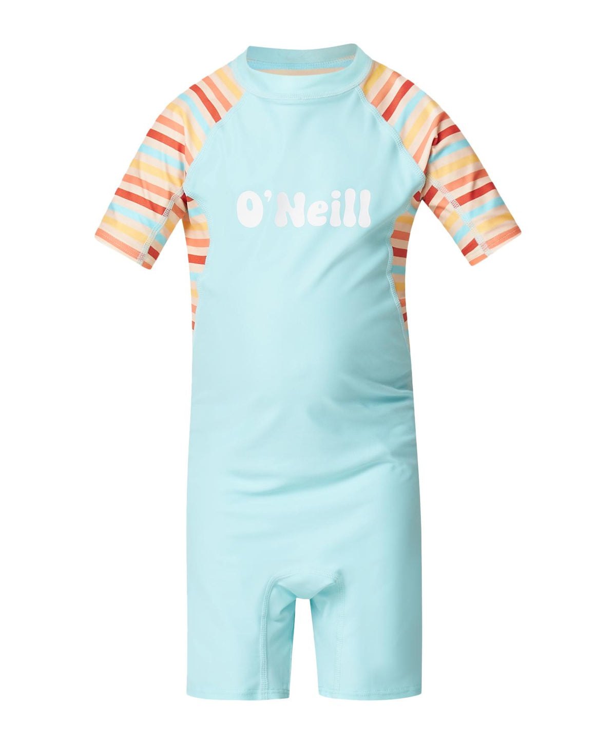 Girl's Toddler SPF SS Spring Rash Suit - Retro Stripe