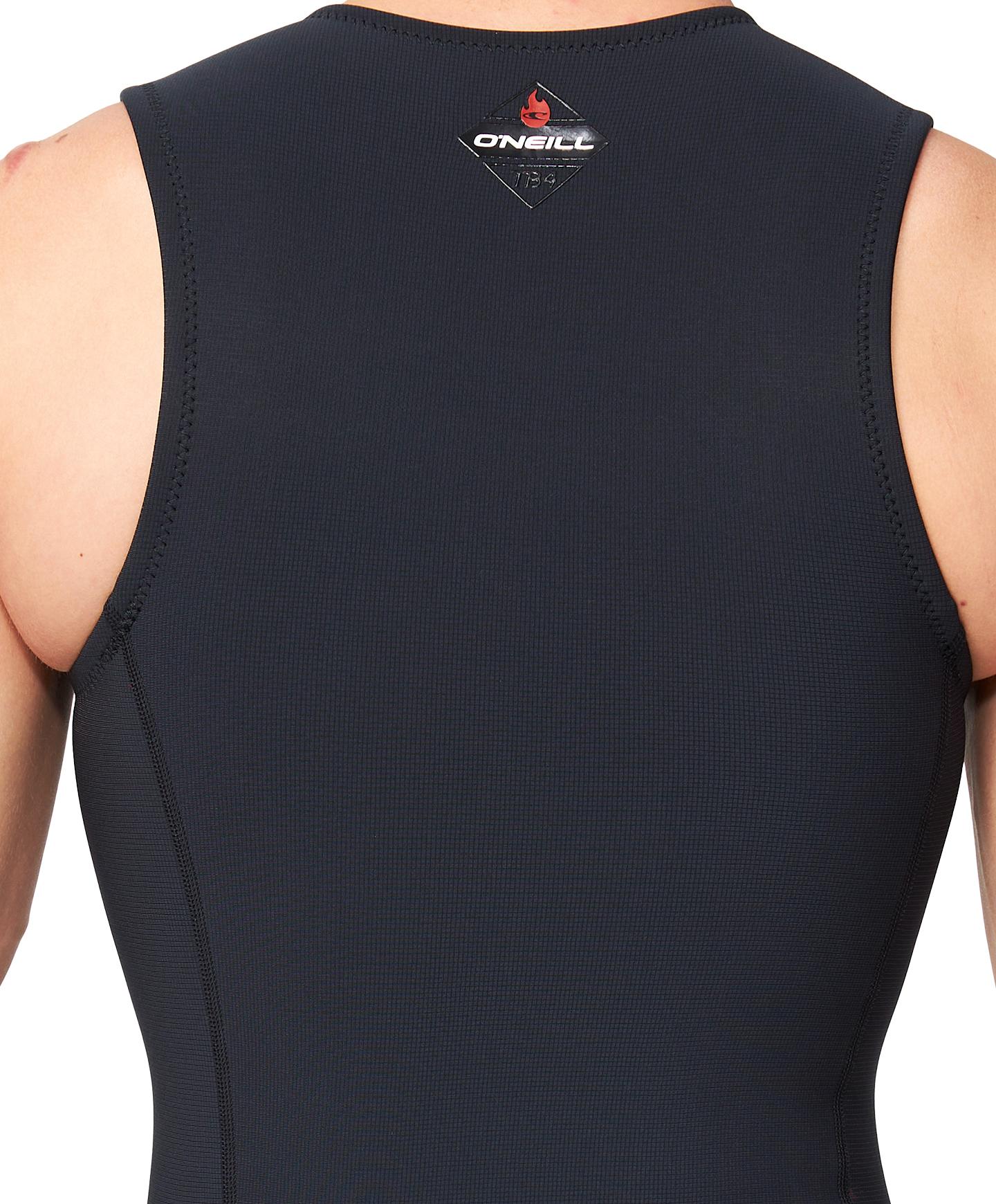 HyperFire No Sleeve 1mm Wetsuit Vest - Black