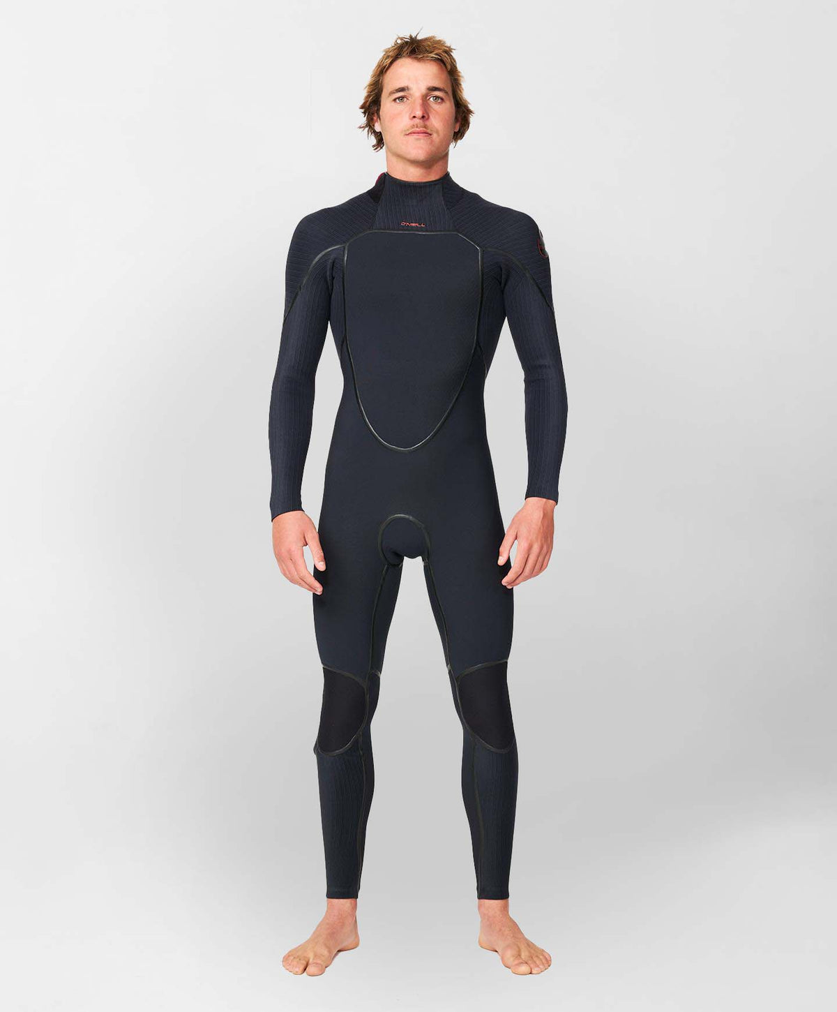 HyperFire X 4/3mm Steamer Back Zip Wetsuit - Black