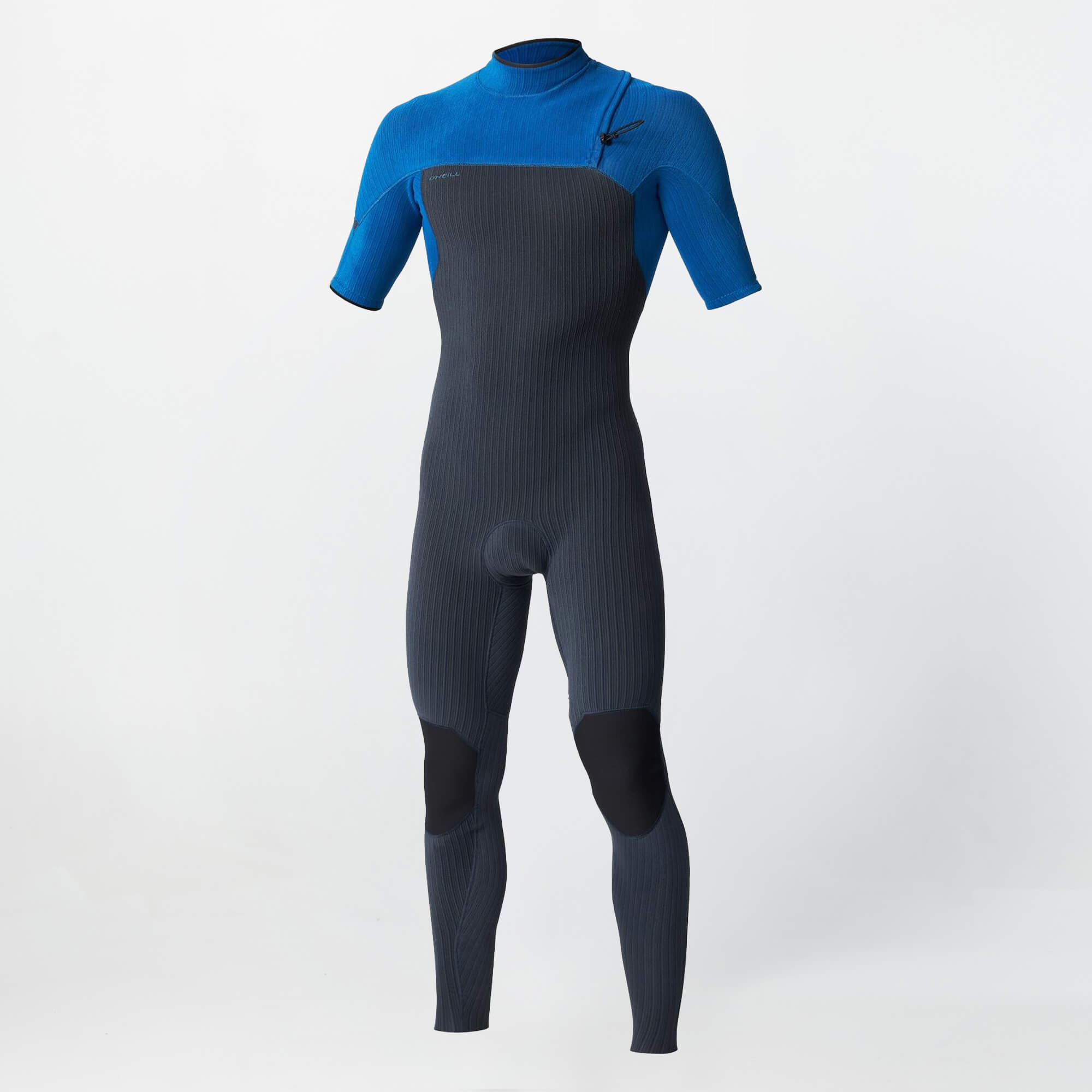 aero quipフルスーツ ネイビー/グレー3mm2mmサイズMy hyper-x-zipperless-short-arm-