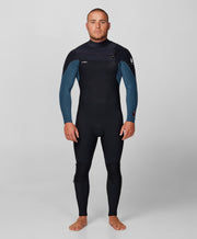 HyperFire 3/2mm Steamer Chest Zip Wetsuit - Cadet