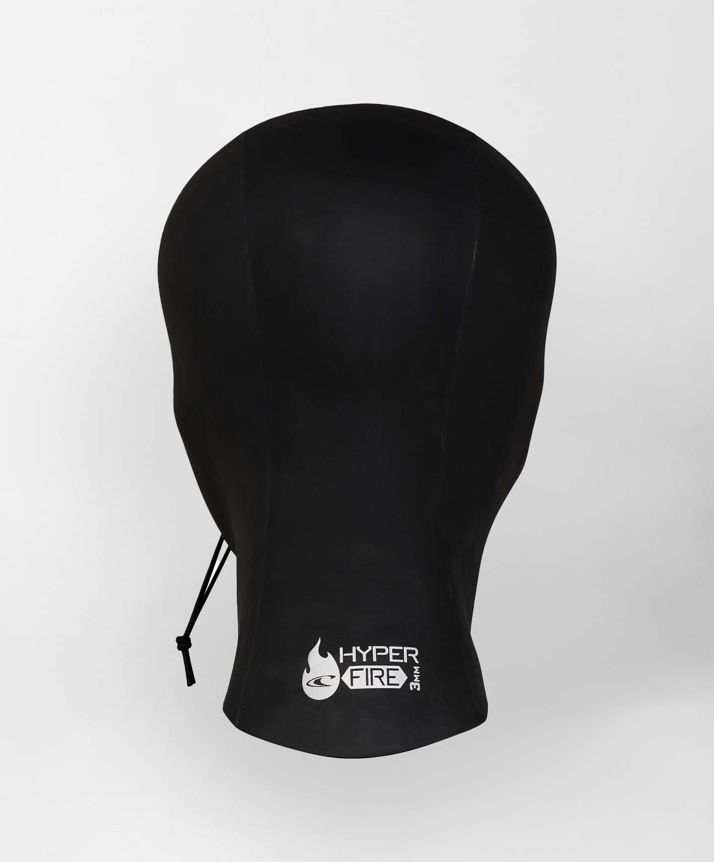 HyperFire 3mm Wetsuit Hood - Black