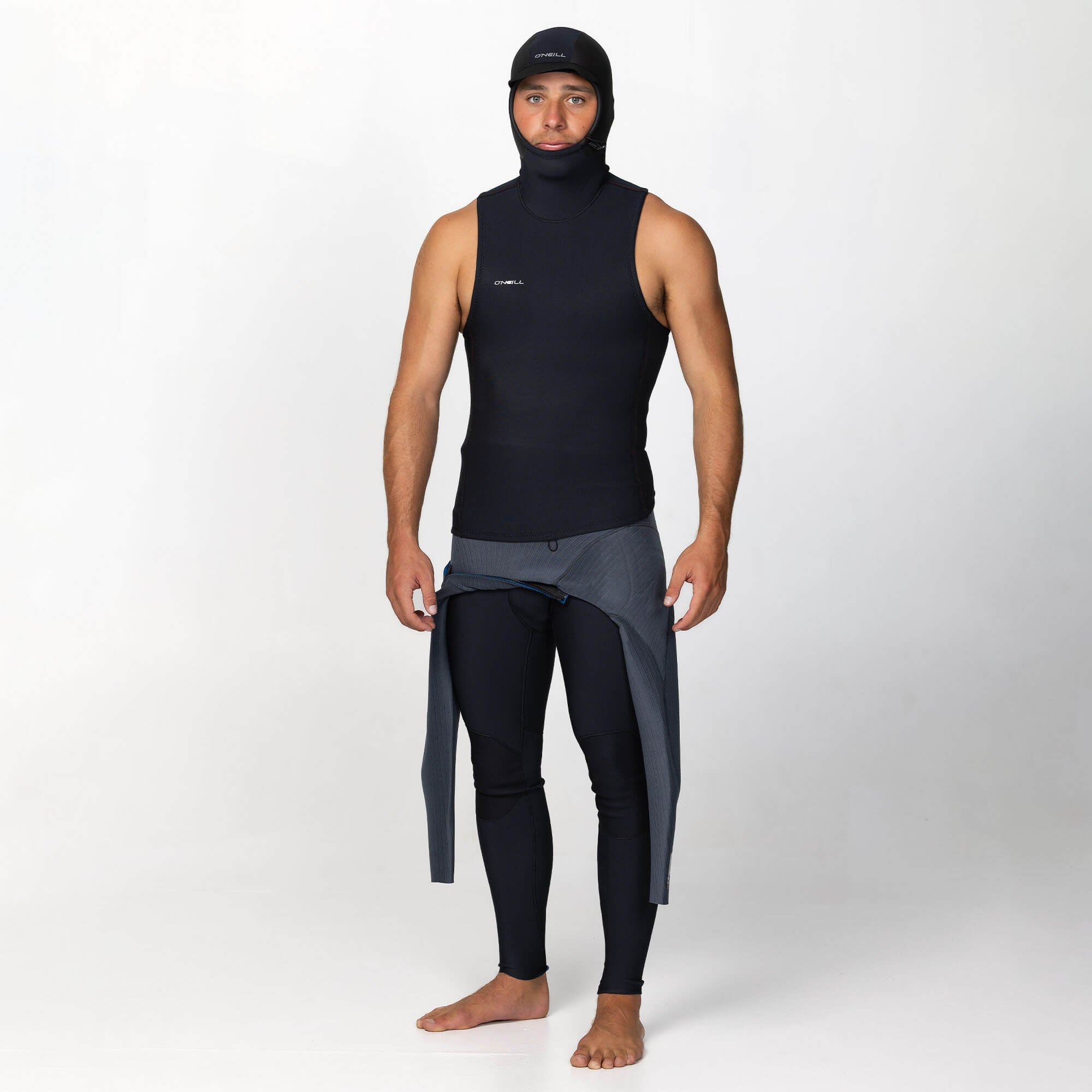Buy HyperFire No Sleeve GBS Hooded Wetsuit Vest Online | O'Neill
