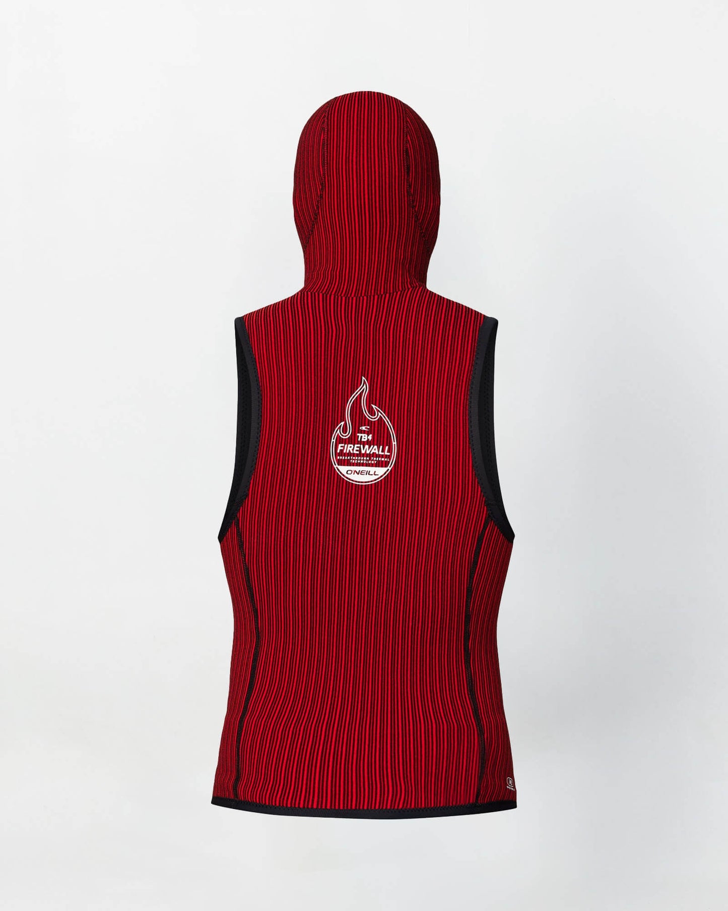 HyperFire No Sleeve GBS Hooded Wetsuit Vest - Black
