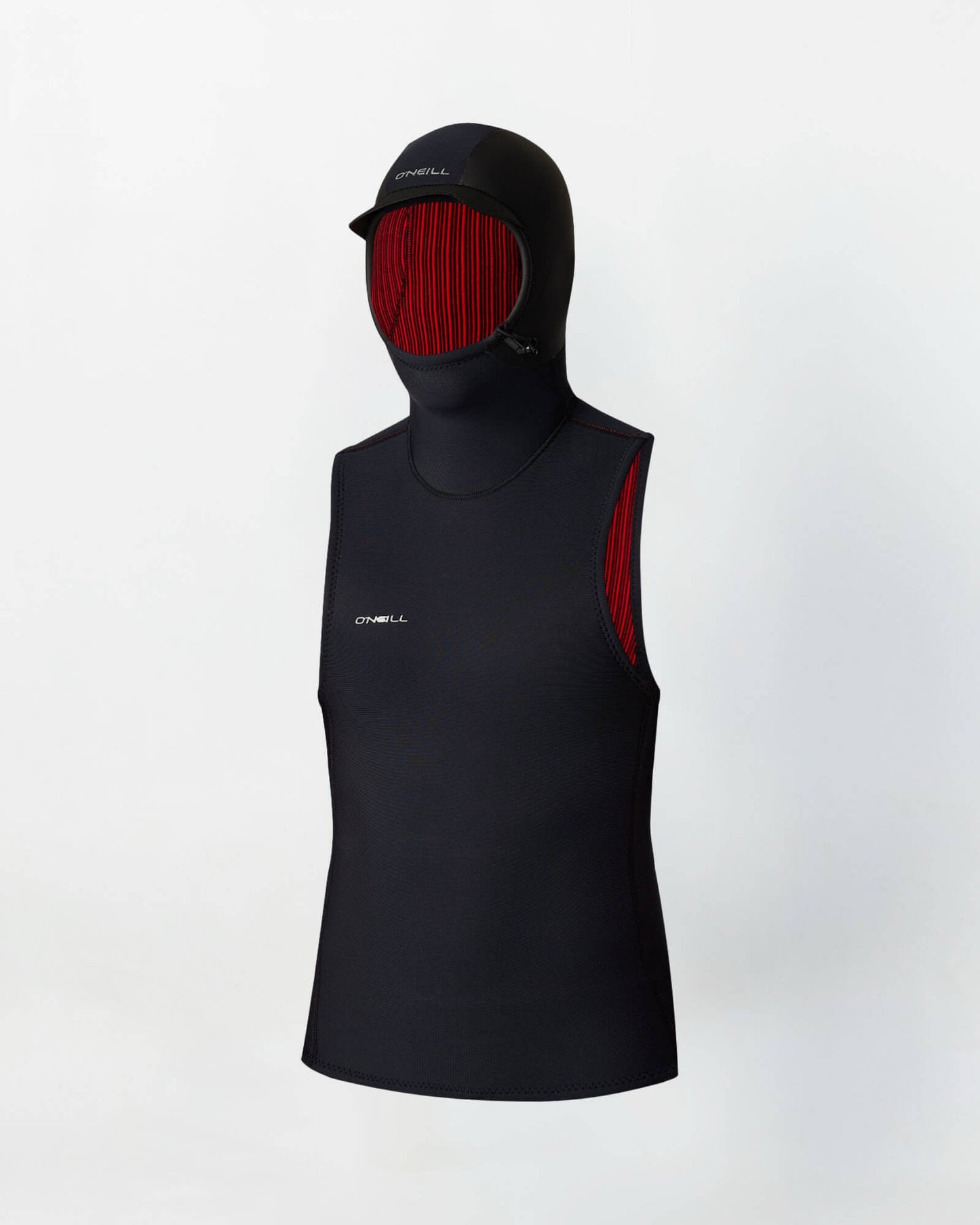 HyperFire No Sleeve GBS Hooded Wetsuit Vest - Black
