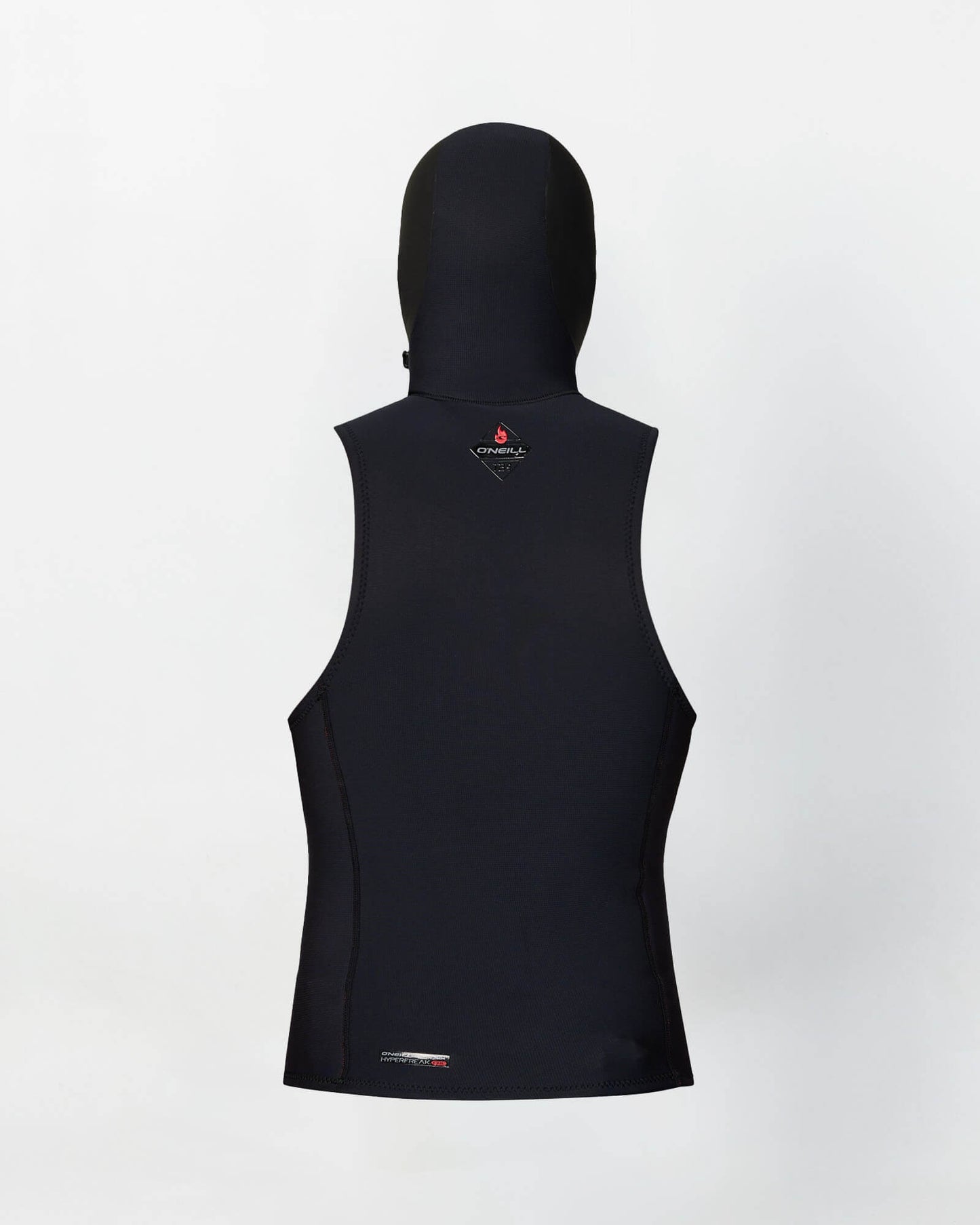 HyperFire No Sleeve GBS Hooded Wetsuit Vest - Black