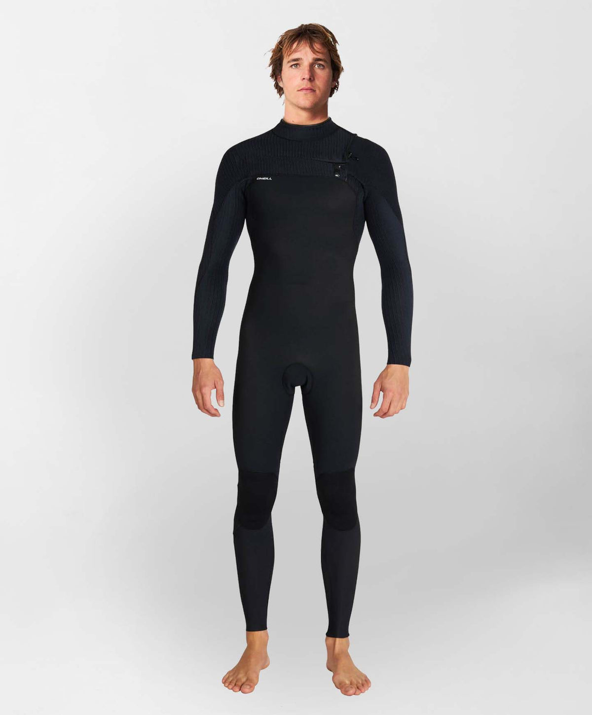 HyperFreak 2/2mm Steamer Chest Zip Wetsuit - Black