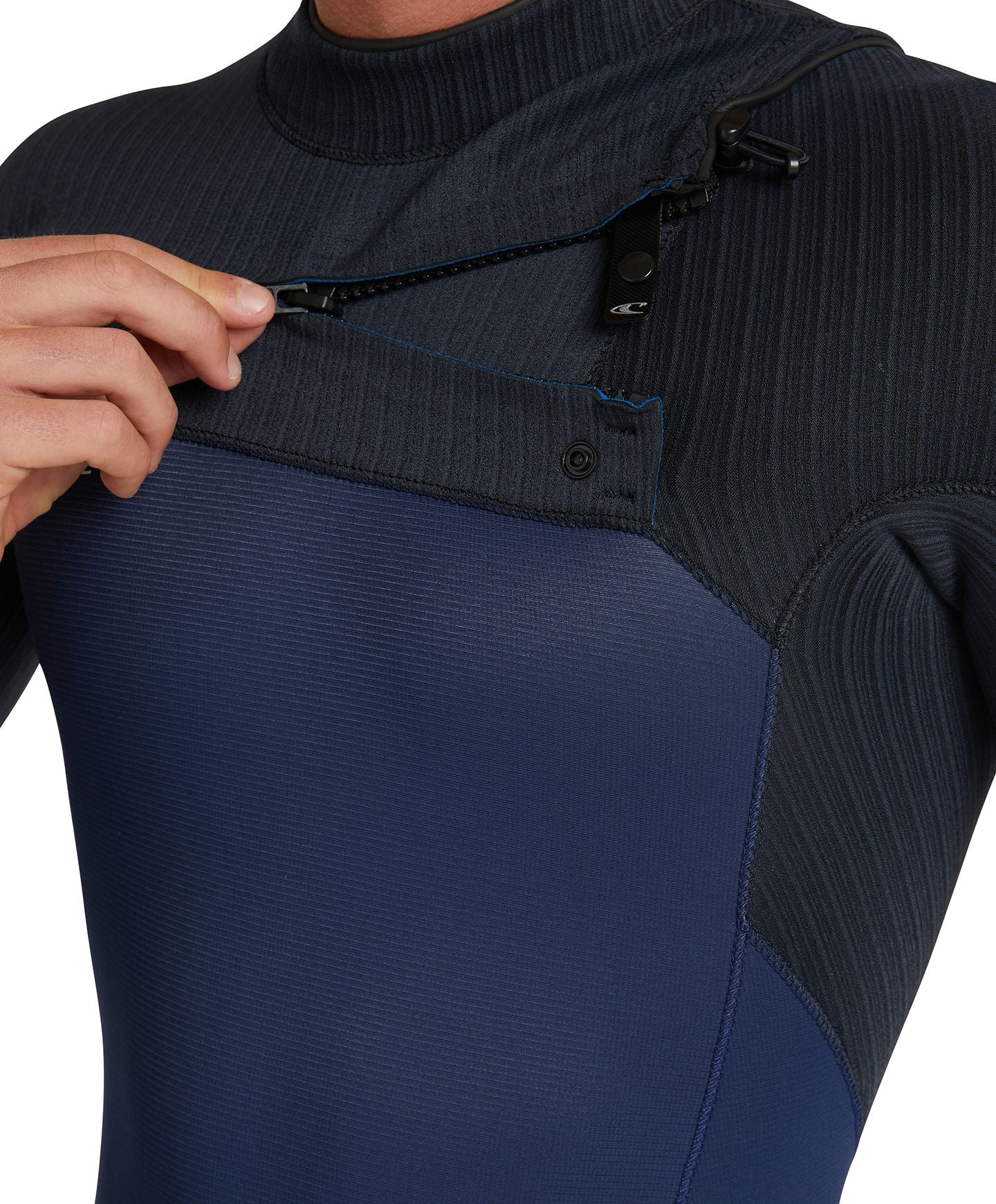 Hyperfreak 2mm Long Sleeve Springsuit Chest Zip Wetsuit - Navy