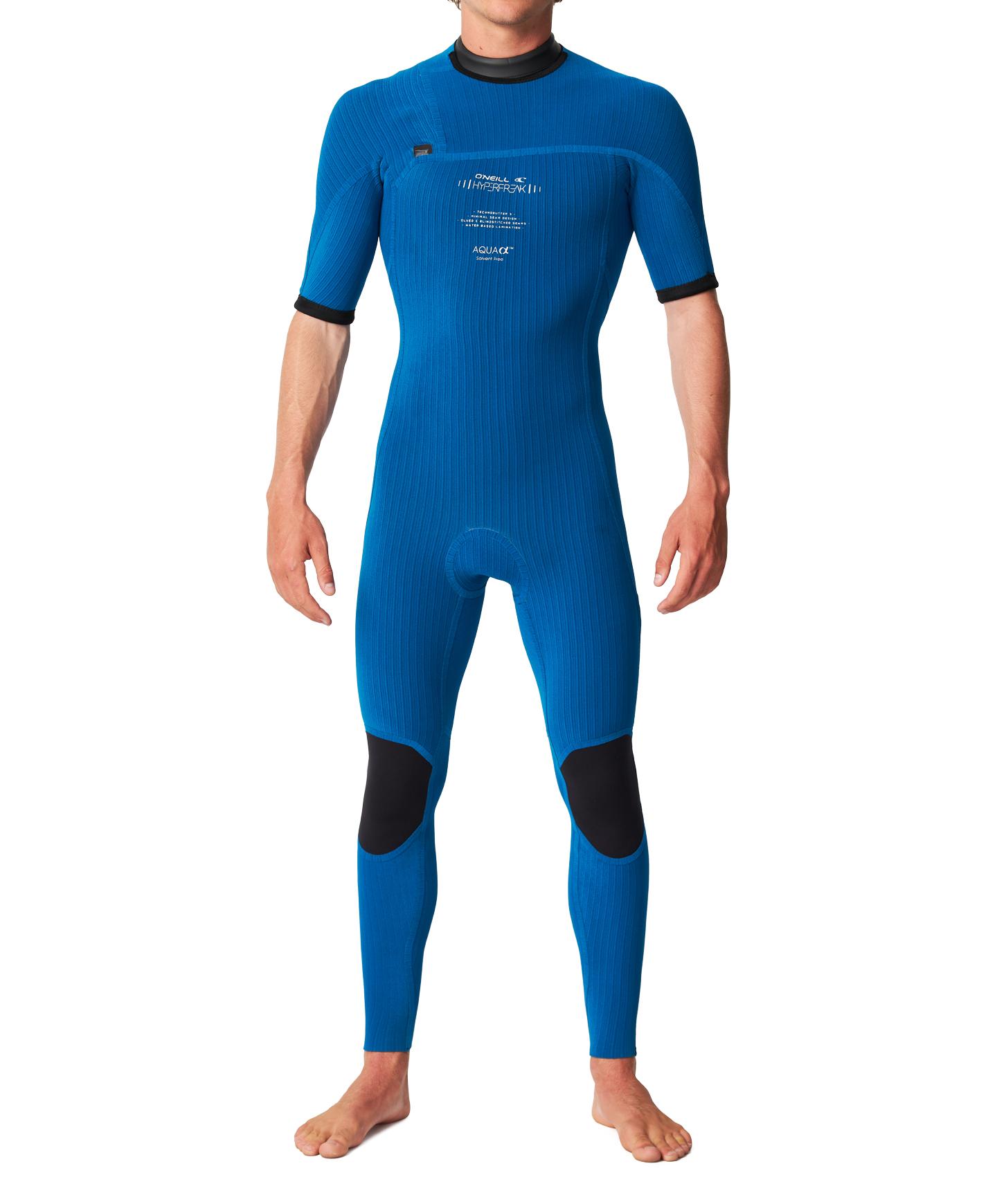 HyperFreak 2mm Short Arm Steamer Chest Zip Wetsuit - Carbon