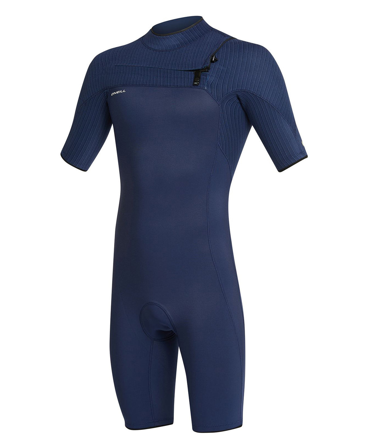 HyperFreak Short Sleeve Springsuit 2mm Chest Zip Wetsuit - Navy