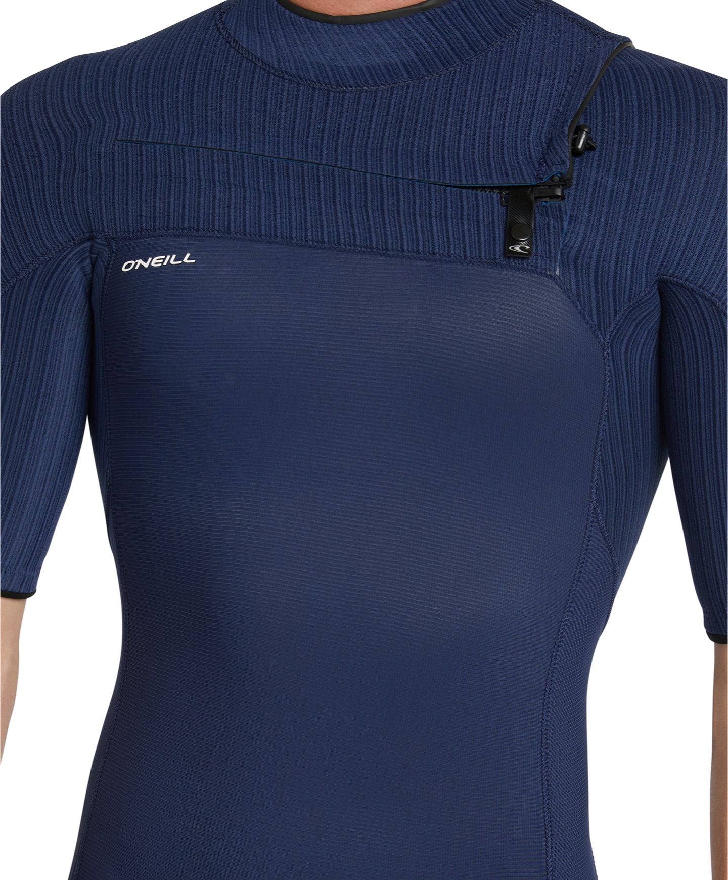 Hyperfreak Short Sleeve Springsuit 2mm Chest Zip Wetsuit - Navy